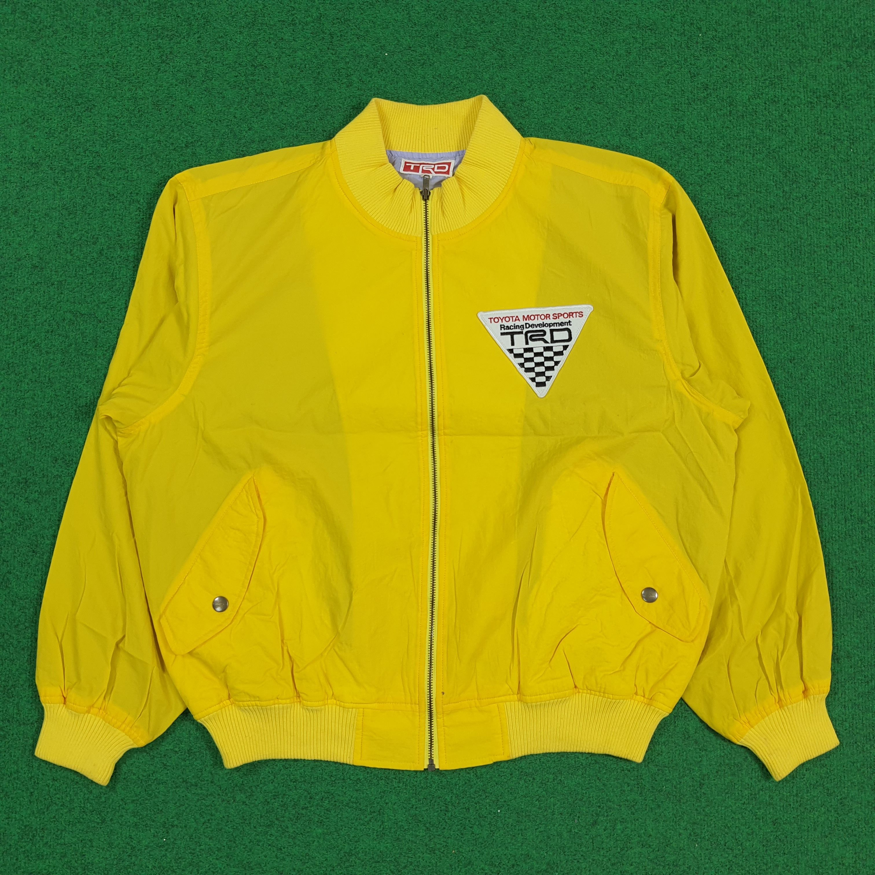 Japanese Brand Vintage 90s Toyota TRD Motorsports JDM Bomber Jacket C300N1 Size US L / EU 52-54 / 3 - 3 Thumbnail