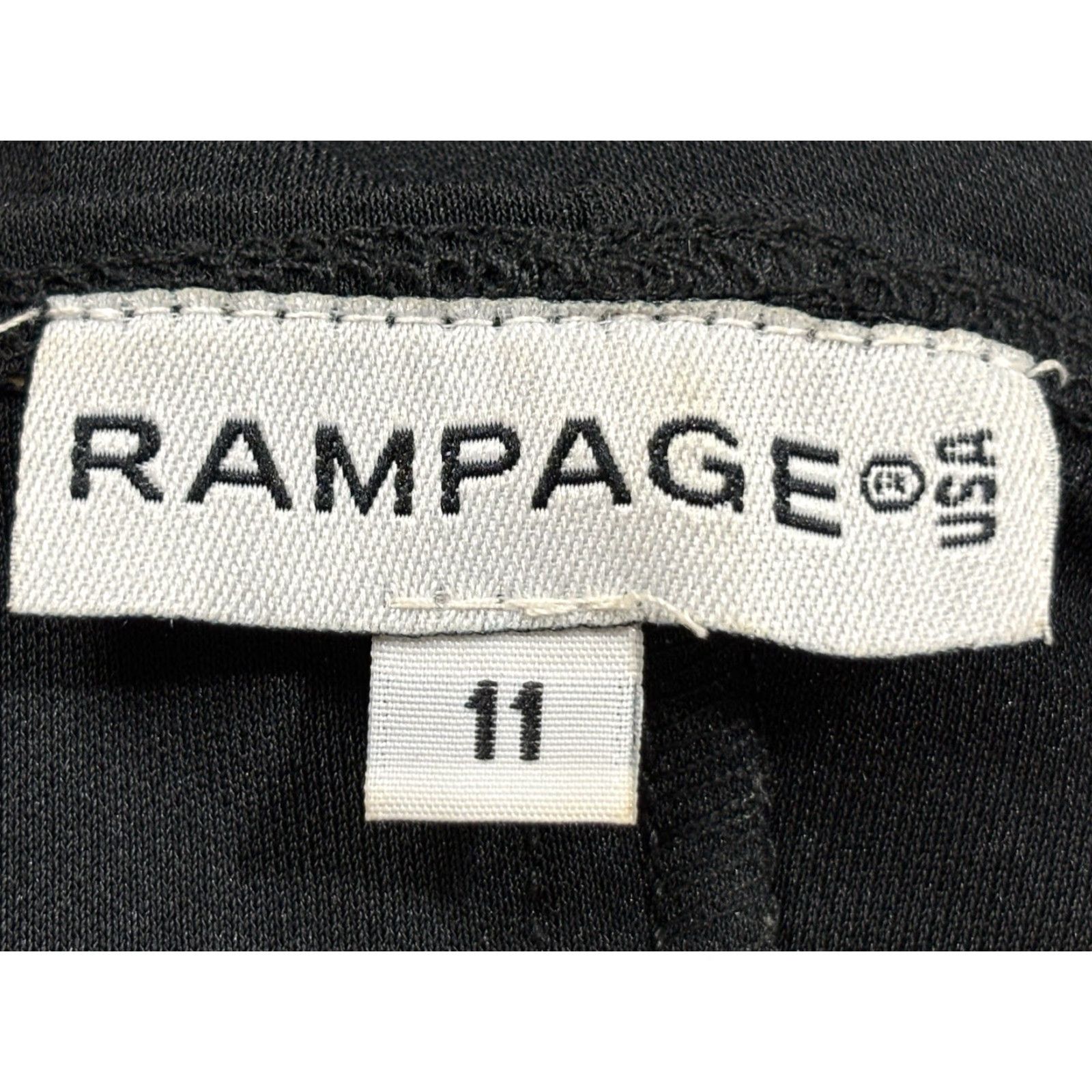Vintage VINTAGE Rampage Maxi Dress Gown 11 Juniors Black Sleeveless Square Neck Party/Cocktail Formal Wedding Whimsigoth Fairy 3 D Flowers USA Women Shirt? Size L / US 10 / IT 46 - 7 Thumbnail
