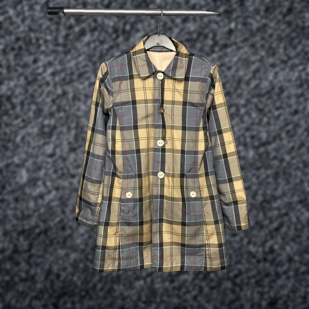 Barbour Barbour Jacket Derby Mac Reversible Tartan Womens Trench UK 10 Multicolor Polyester Lining Regular XS-XXL Size M / US 6-8 / IT 42-44 - 1 Thumbnail