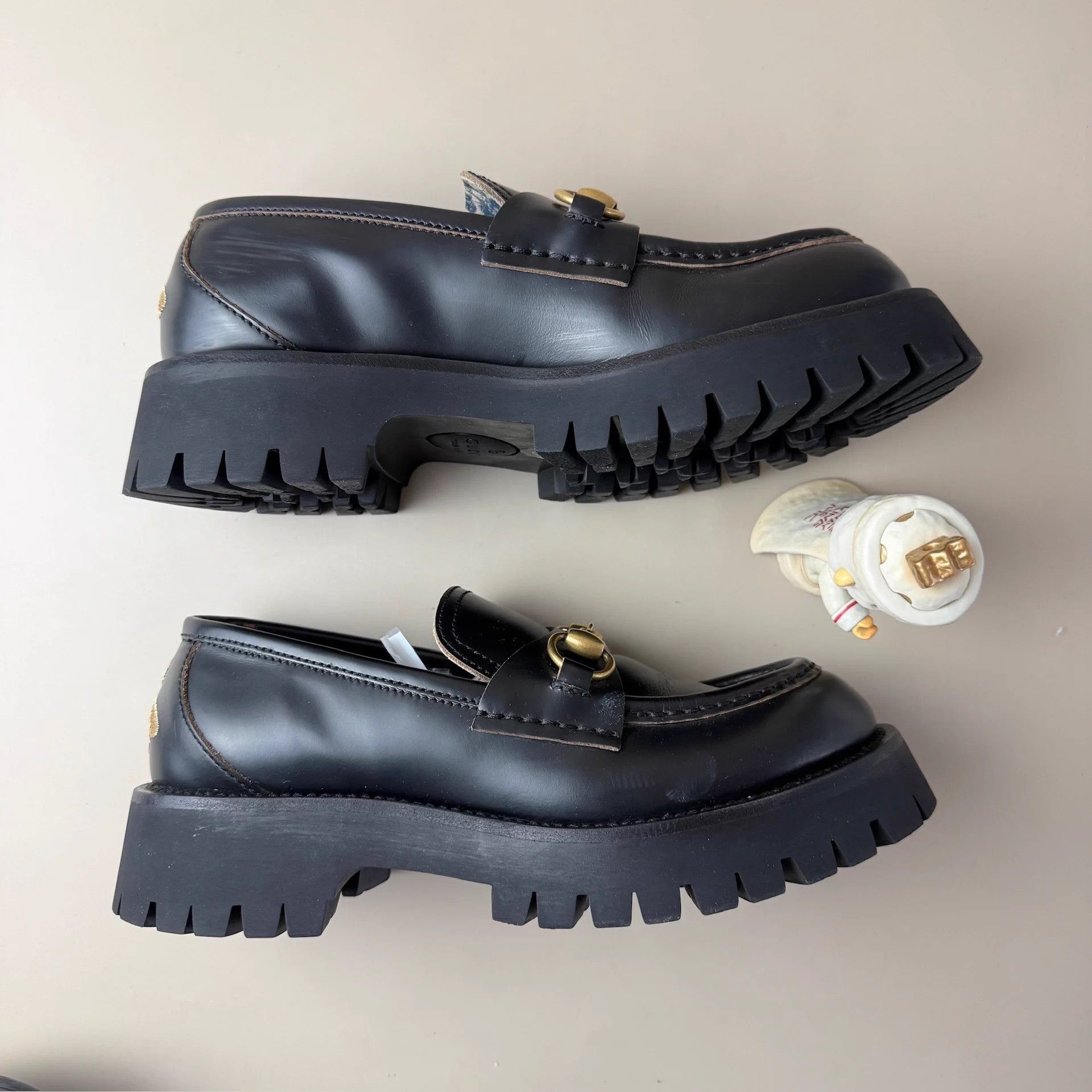 Gucci Gucci Horsebit Bee Embroidery Loafer 37 EU Mint Size US 6 / IT 36 - 4 Thumbnail