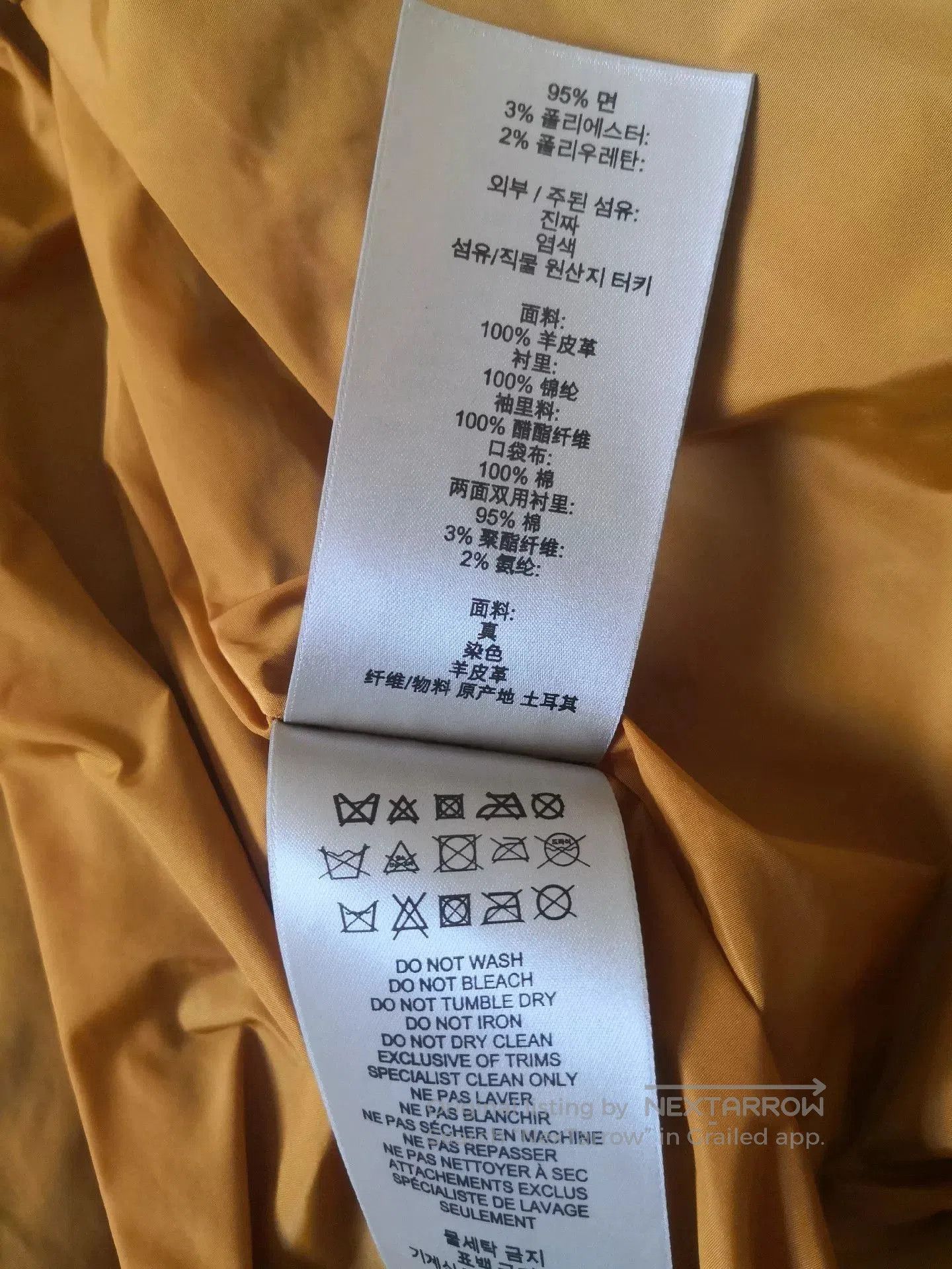 Burberry Burberry Leather Pilot Jacket. Size US M / EU 48-50 / 2 - 7 Thumbnail