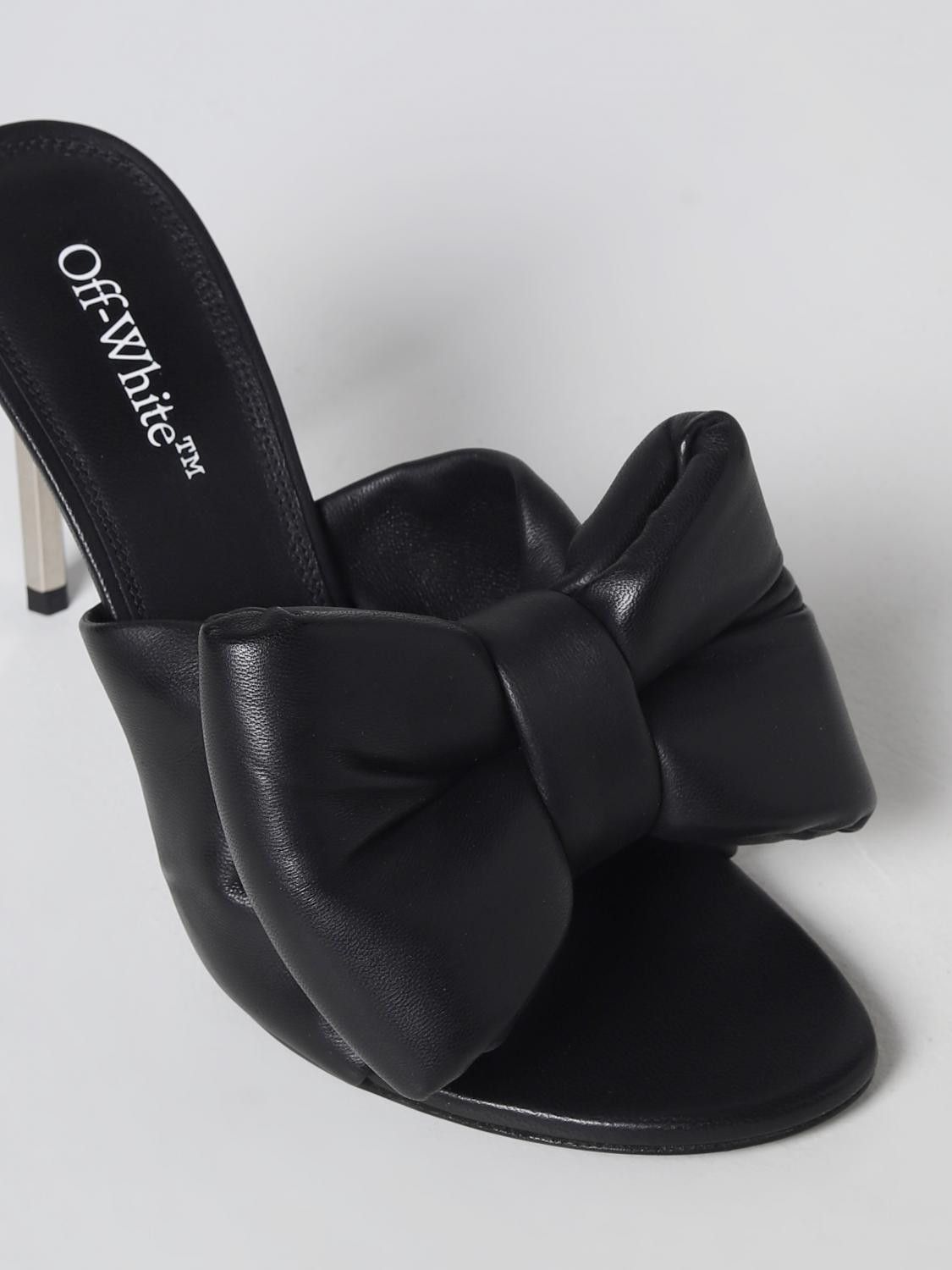 Off-White o1y1225 Mules in Black Size US 7 / IT 37 - 3 Thumbnail