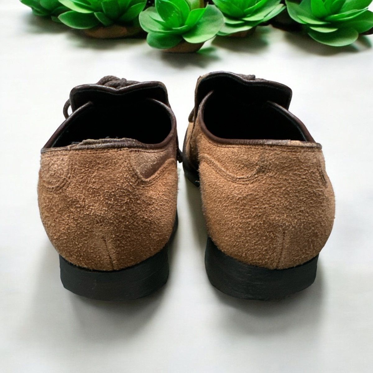 Maison MIHARA YASUHIRO MIHARAYASUHIRO SUEDE LEATHER BROGUE SHOES Size US 8 / EU 41 - 4 Thumbnail