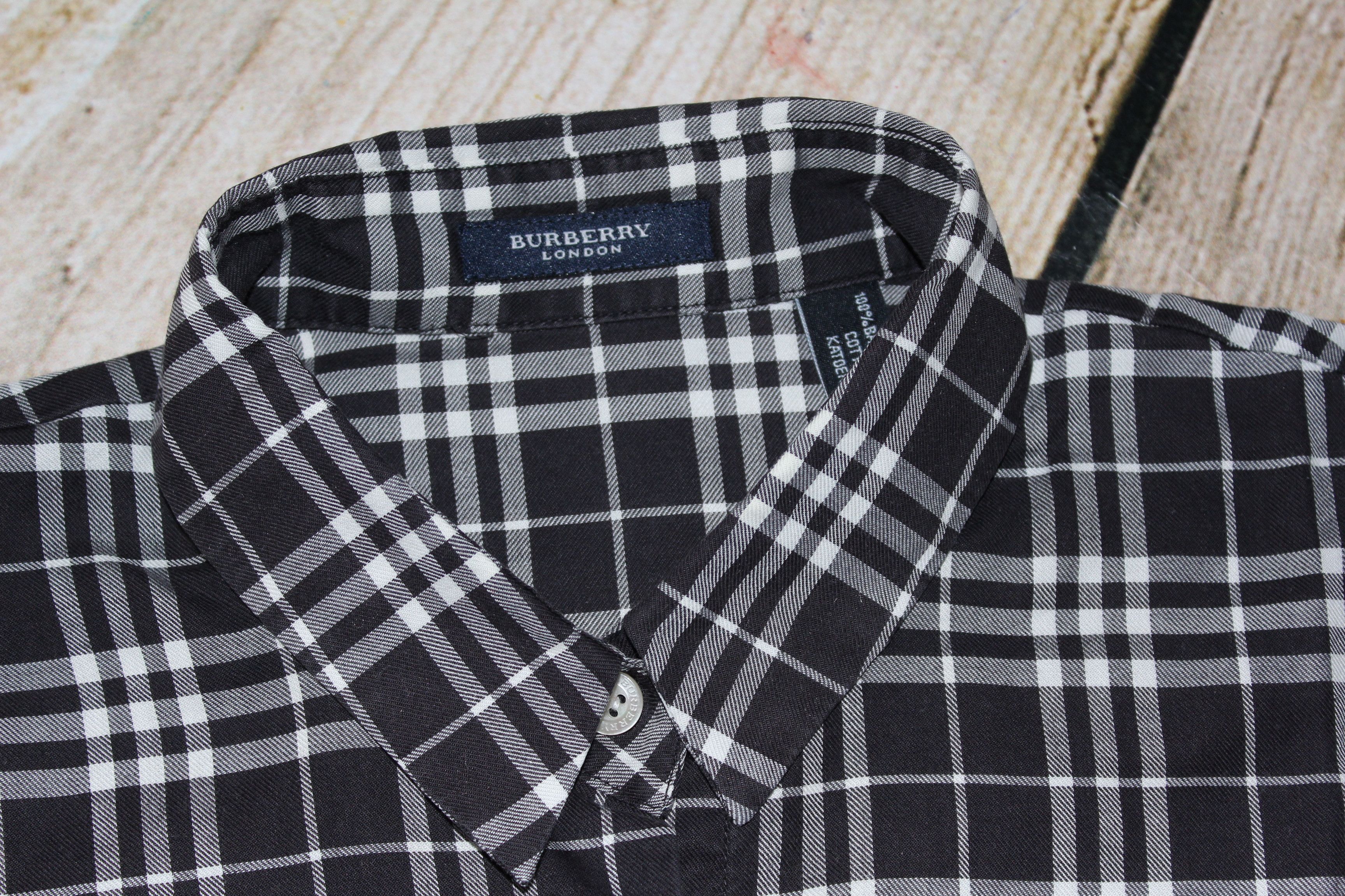 Burberry Women's BURBERRY Long Sleeve Shirt Size M / US 6-8 / IT 42-44 - 7 Thumbnail