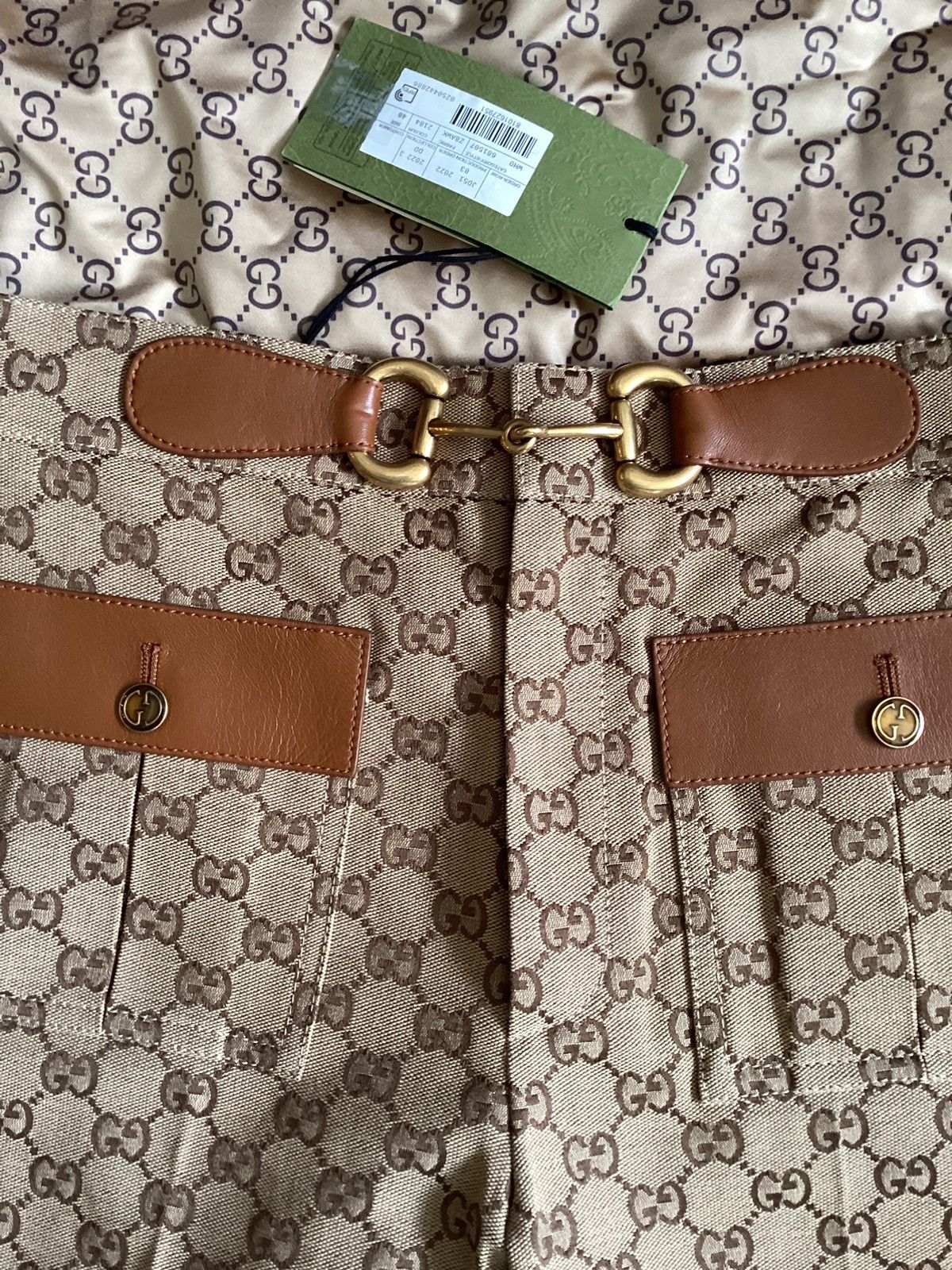Gucci Gucci GG print trousers Size 27" / US 4 / IT 40 - 3 Thumbnail