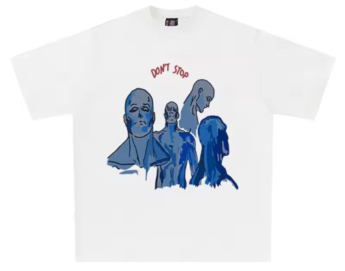 Japanese Brand Korean Harajuku Vintage Dont Stop Blue Man Graphic T-Shirt Size US S / EU 44-46 / 1 - 1 Thumbnail