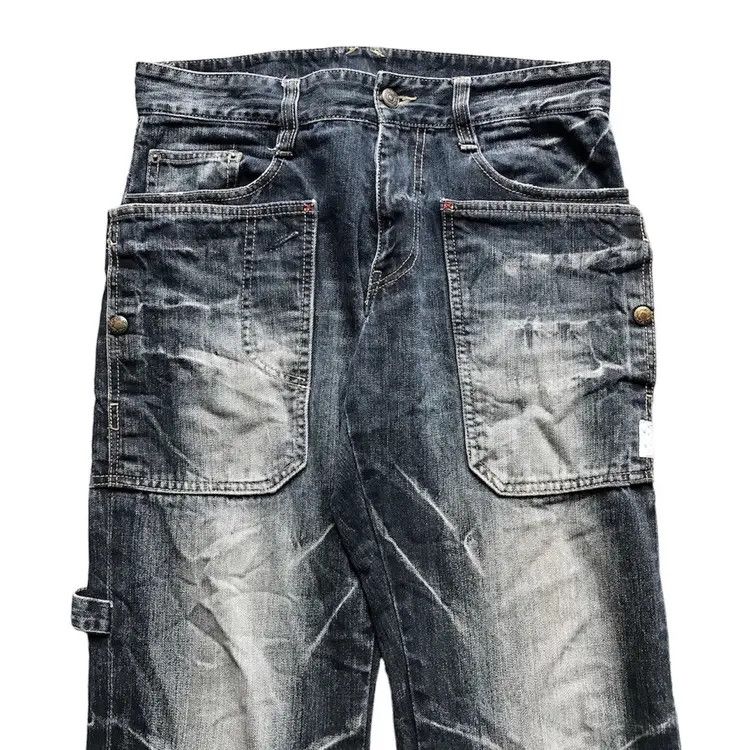 PPFM PPFM The Desert Fox Ifsixwasnine Bondage Denim Size US 31 - 2 Thumbnail