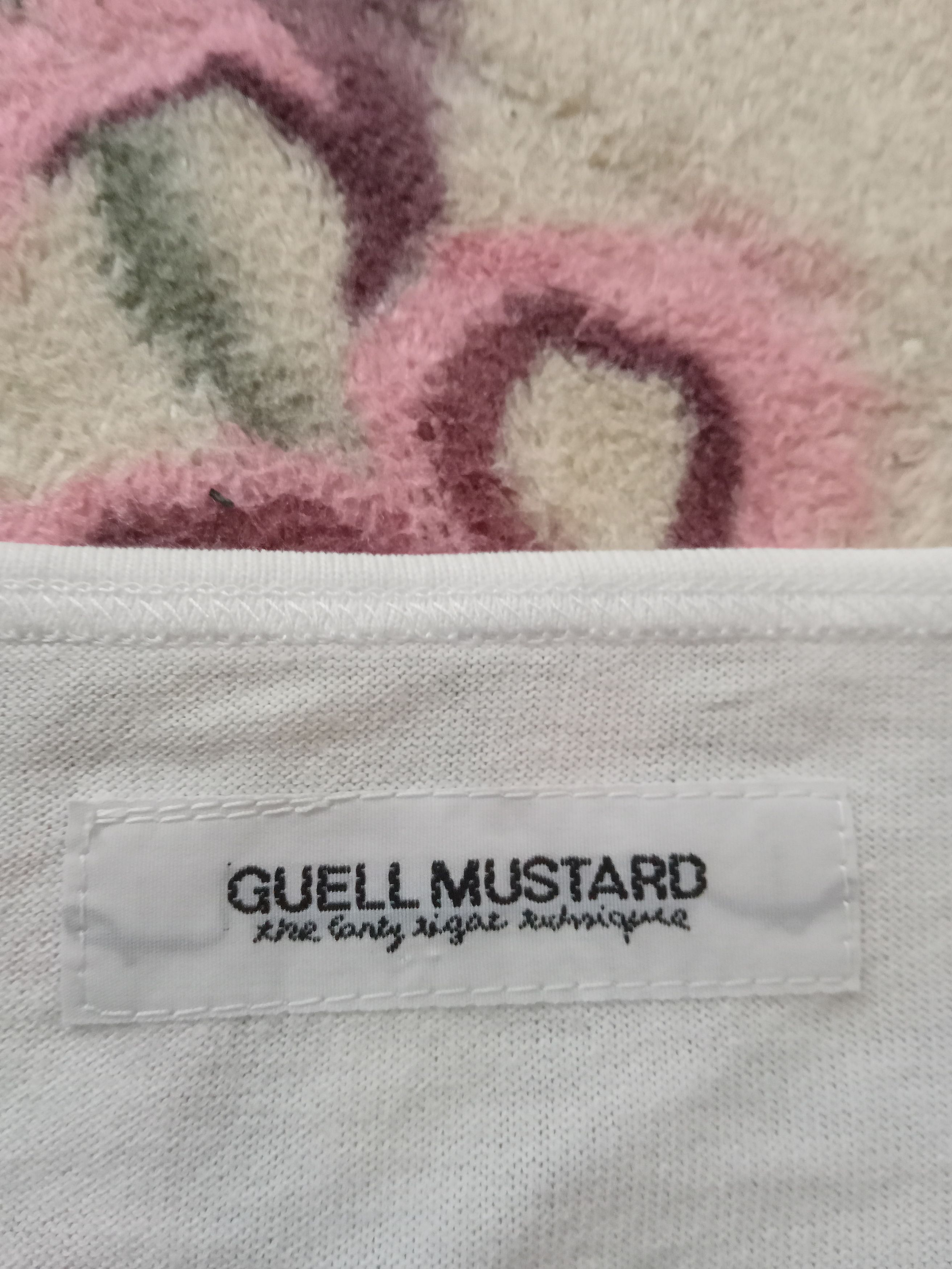 Designer Guell Mustard Big Elephant Face T Shirt Size S / US 4 / IT 40 - 2 Thumbnail