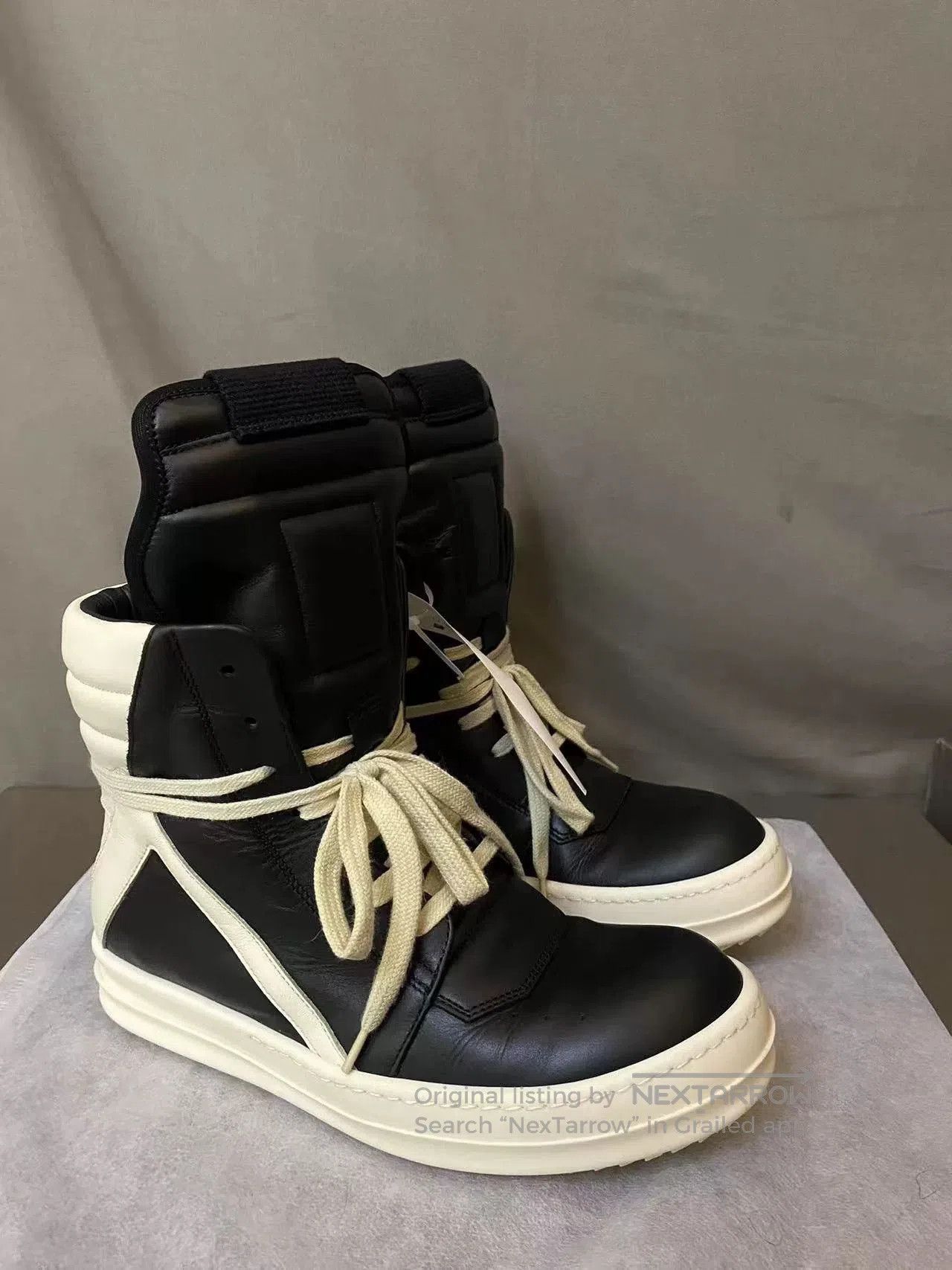 Rick Owens Rick Owens Leather Sneakers Size 37. Size US 6 / EU 39 - 1 Thumbnail