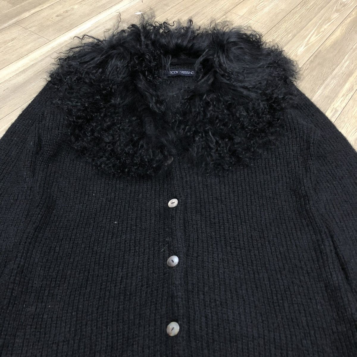 14th Addiction × If Six Was Nine × Le Grande Bleu (L.G.B.) Body Dressing Knitwear Lgb Fur Cardigan Jacket Ifsixwasnine Size US M / EU 48-50 / 2 - 3 Thumbnail