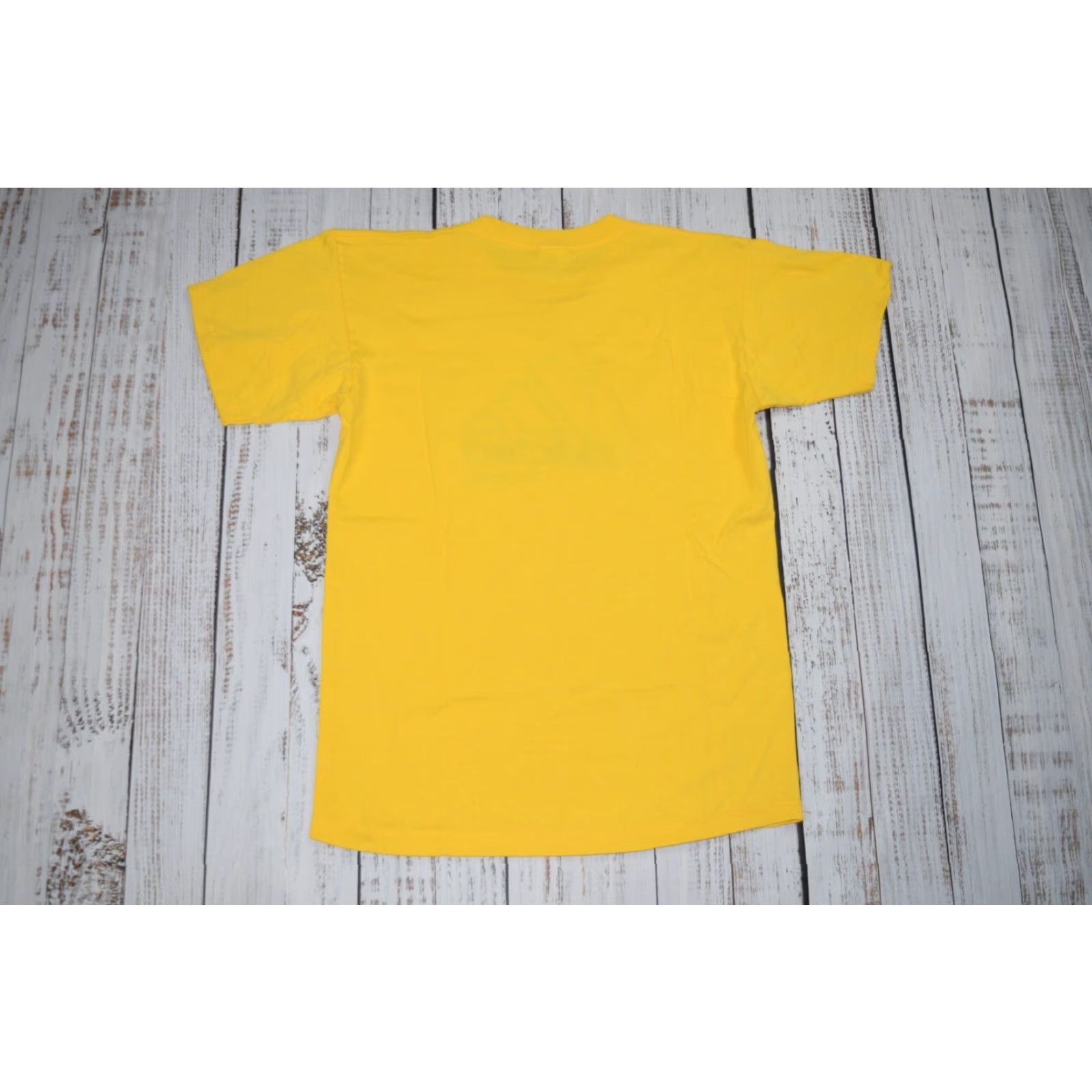 Vintage VTG Y2K ADDICTED TO JESUS SKATE PUNK T-SHIRT TEE YELLOW EMBROIDERED MENS M Size US M / EU 48-50 / 2 - 6 Thumbnail