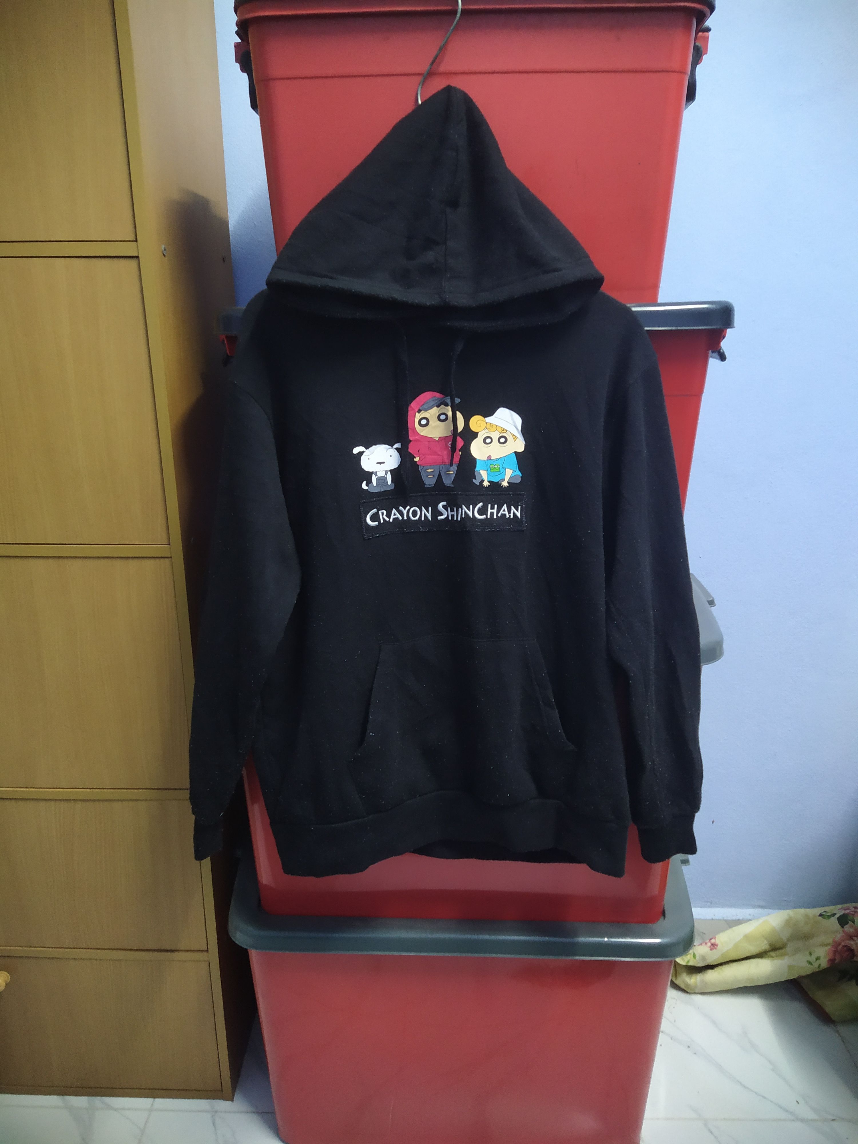 Anime Shinchan Anime Japan Hoodie vintage Size US XL / EU 56 / 4 - 1 Thumbnail