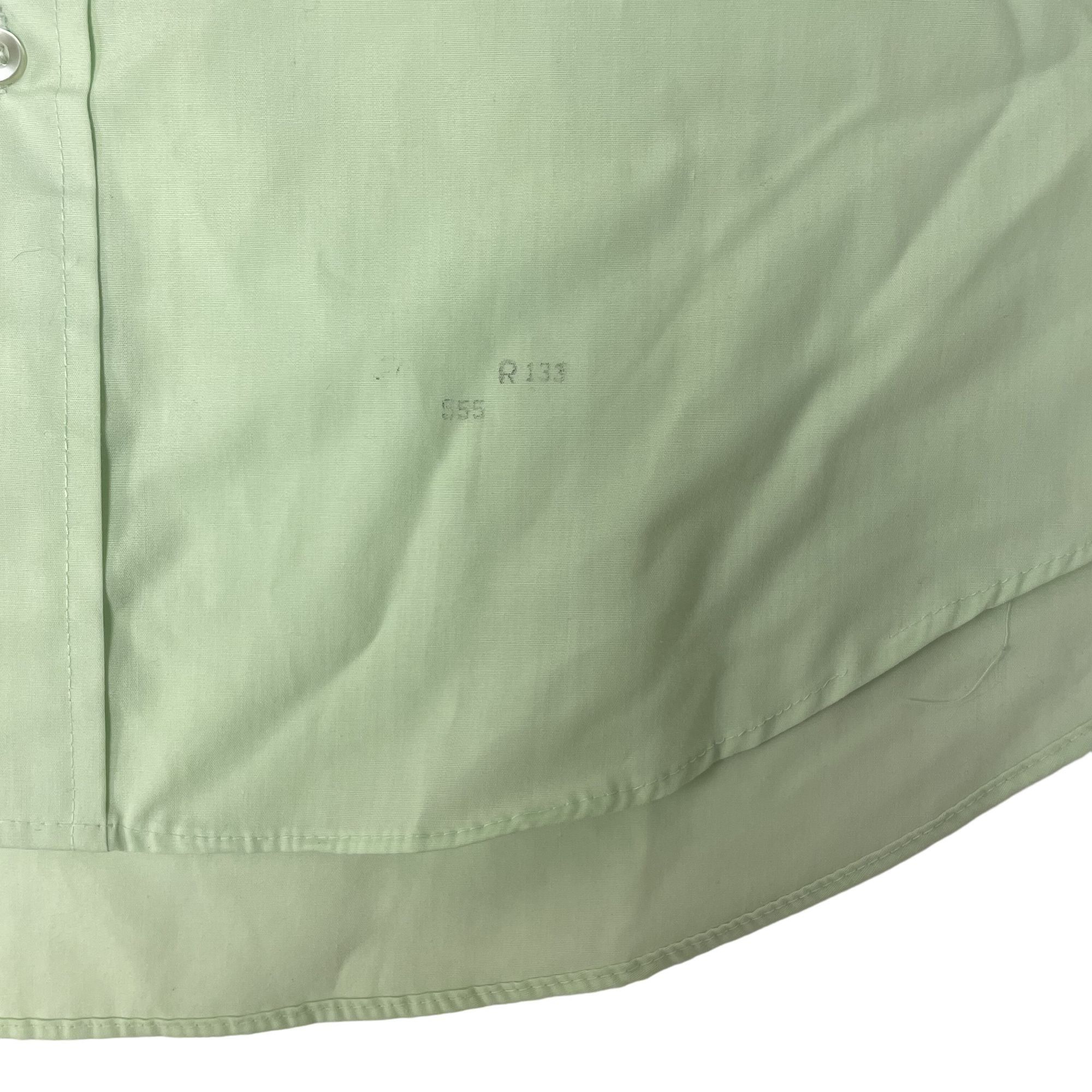 Other Vtg Royal Knight USA MoD LIME Green BUTTERFLY Collar Shirt Size US XL / EU 56 / 4 - 5 Thumbnail