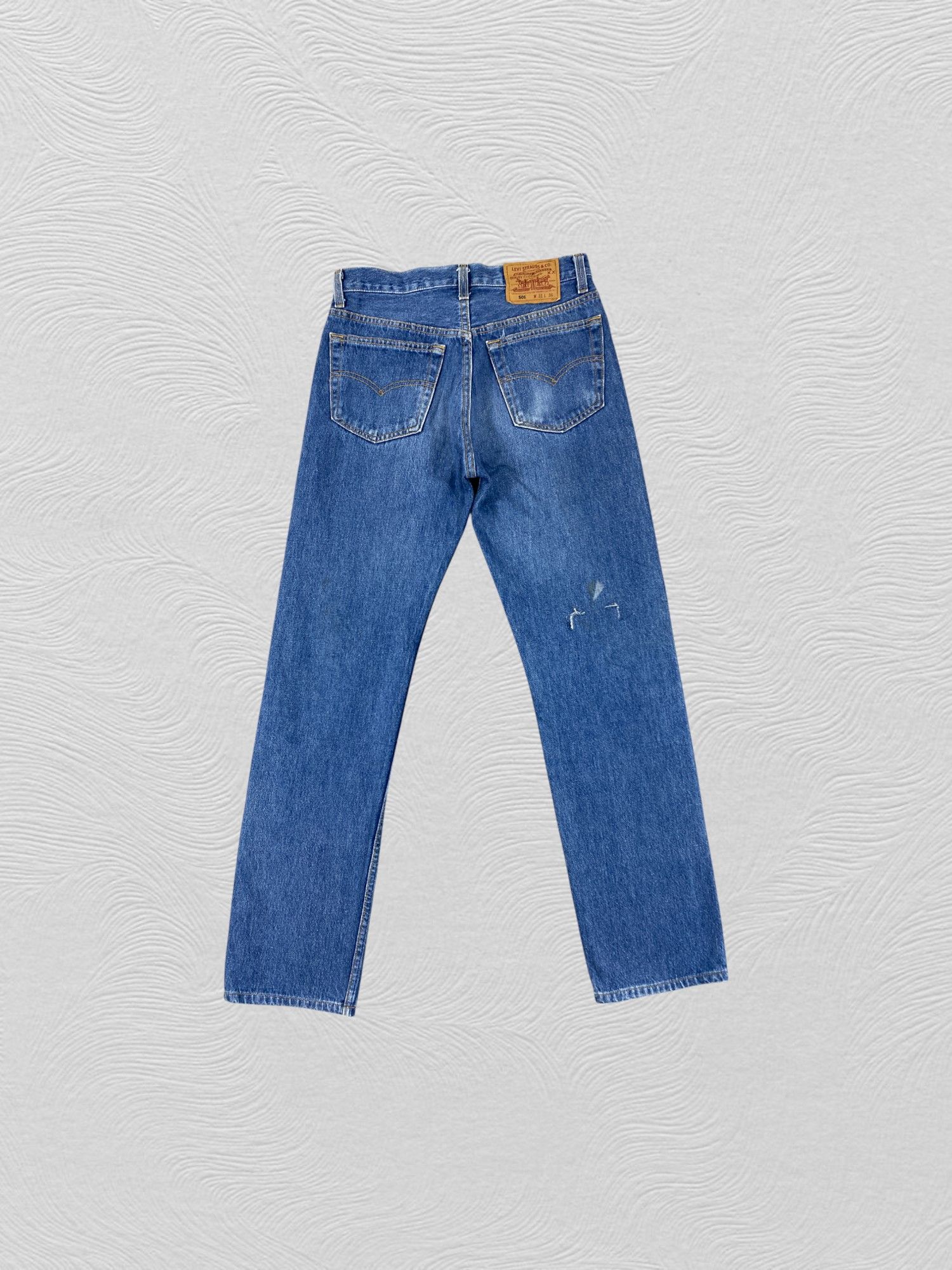 Levi's Blue Vintage Levi's 501 USA Jeans 30x29.5 - JN3598 Size US 30 / EU 46 - 2 Thumbnail