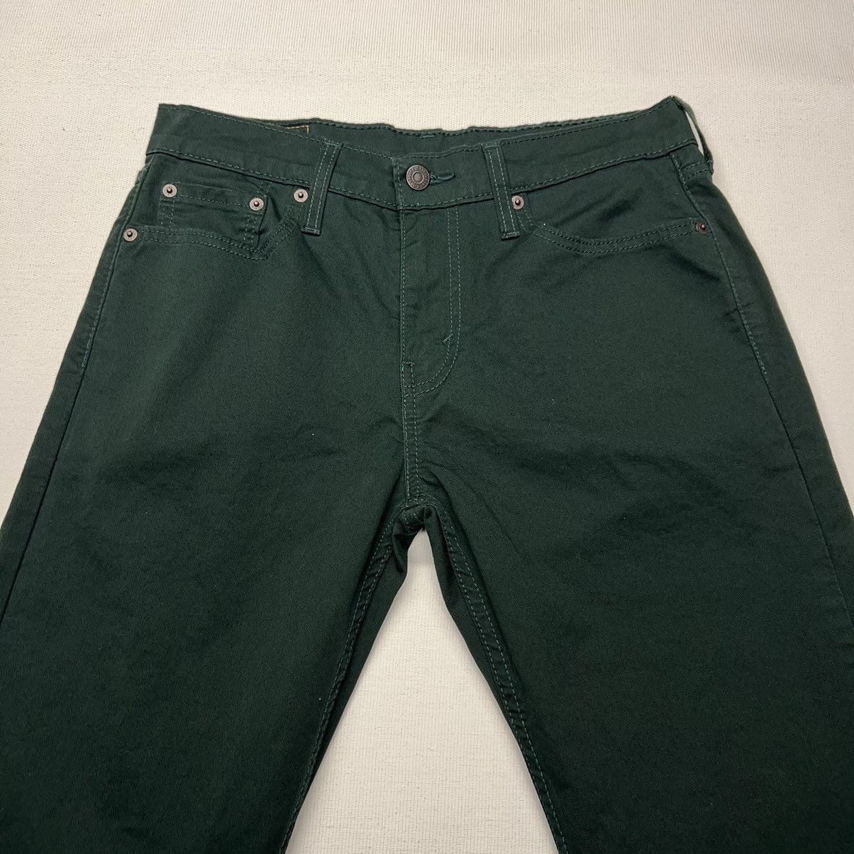 Levi's Levis Pants Green 502 Regular Taper Fit Pants Preppy Y2K Size US 29 - 4 Thumbnail