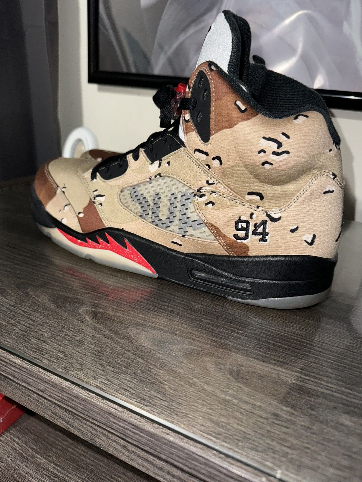 Jordan Brand × Supreme Supreme jordan 5 Size US 14 / EU 47 - 4 Thumbnail