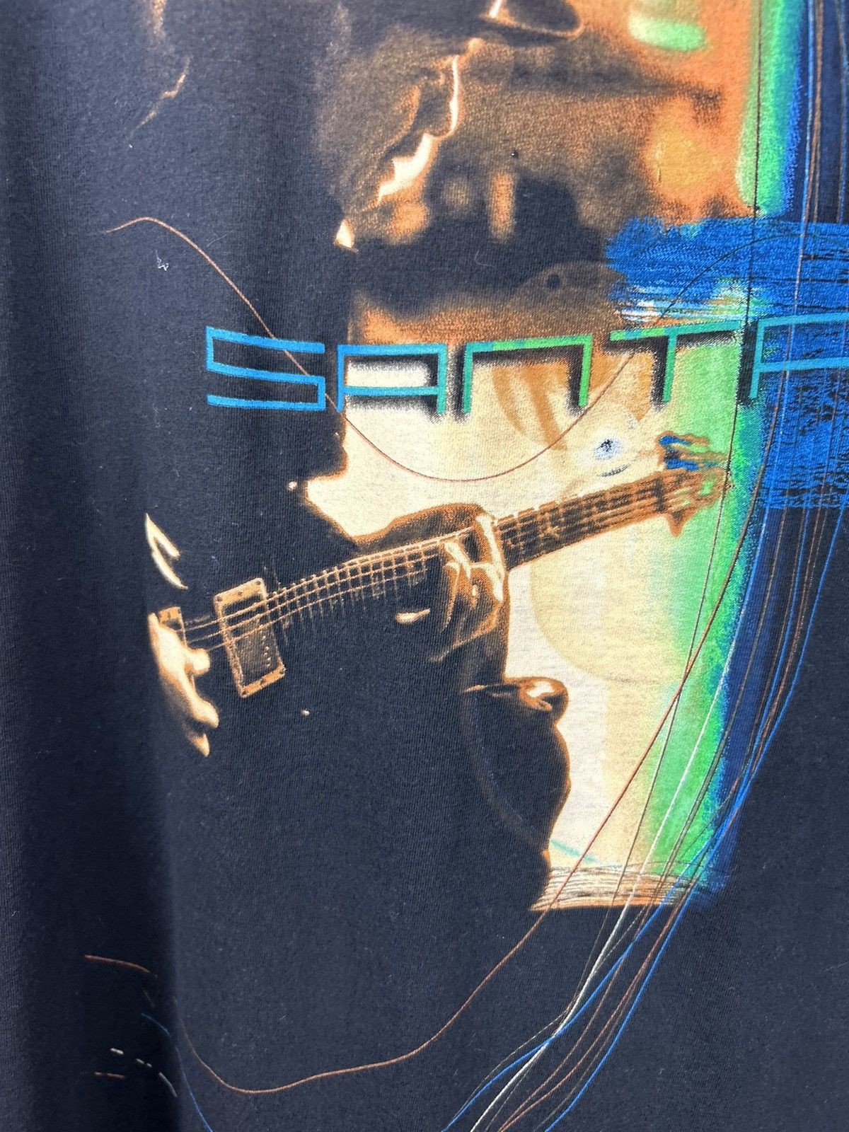 Vintage Vintage 2002 Carlos Santana All Is One Tour T-shirt Size US XL / EU 56 / 4 - 7 Thumbnail