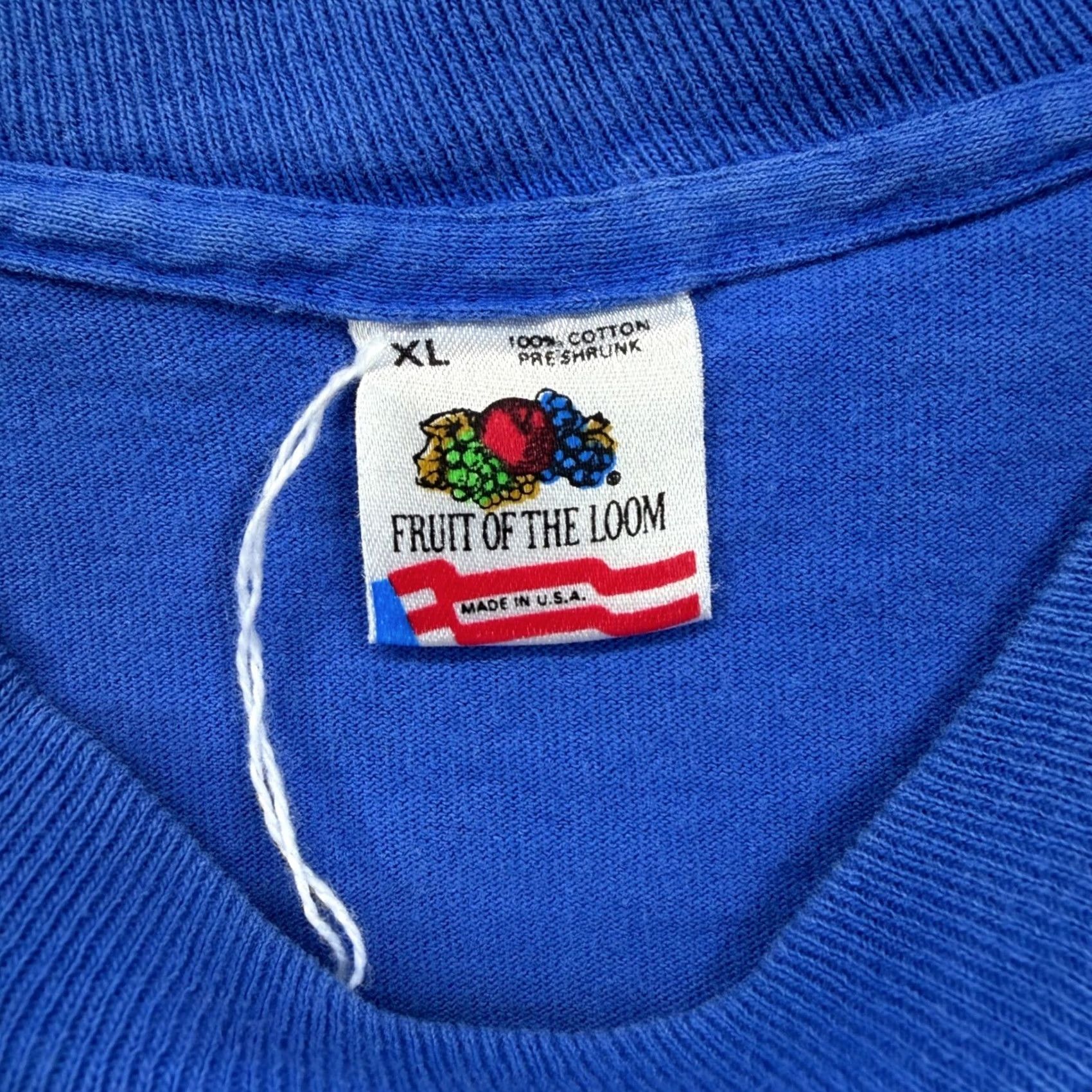 Fruit Of The Loom VINTAGE Fruit of the Loom Barcelona 92 Olympic Games T Shirt Official Sponsor Blue XL Shirt Men XS? Size US XL / EU 56 / 4 - 3 Thumbnail