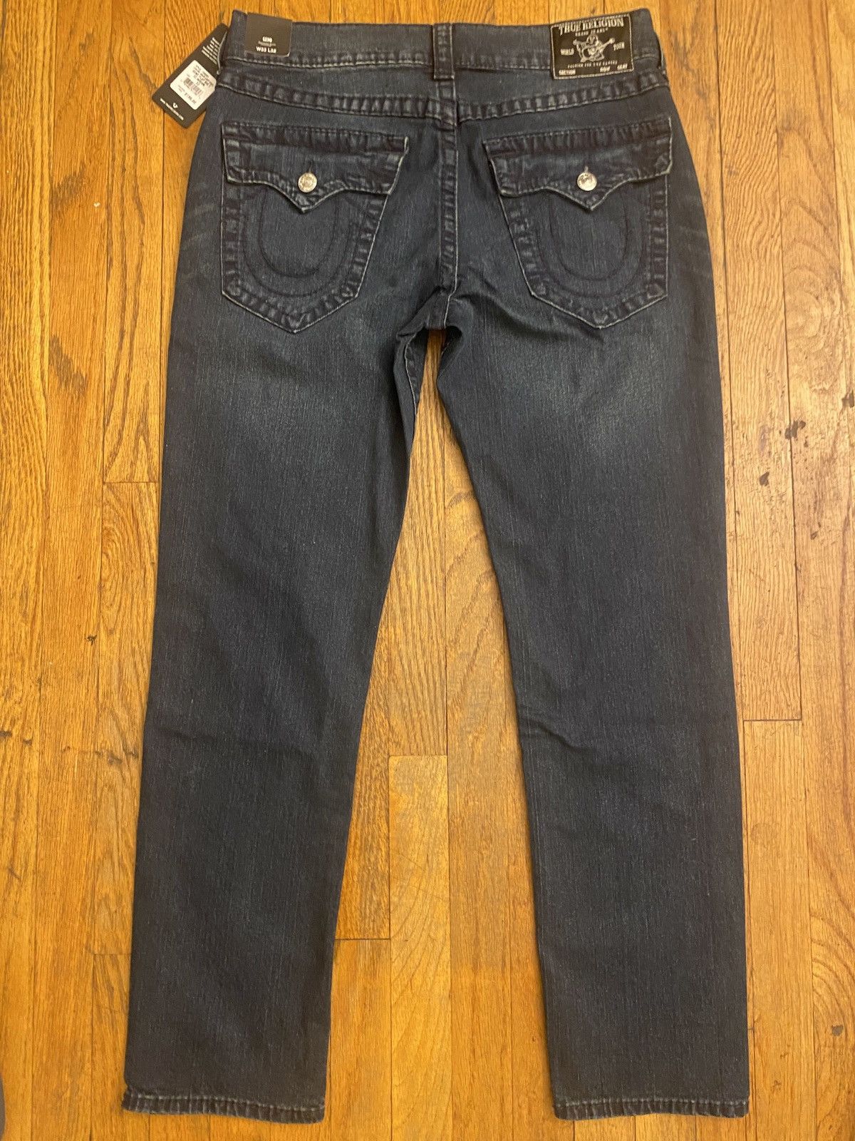 True Religion True Religion Geno Relaxed Slim Fit Jeans Size US 33 - 2 Thumbnail