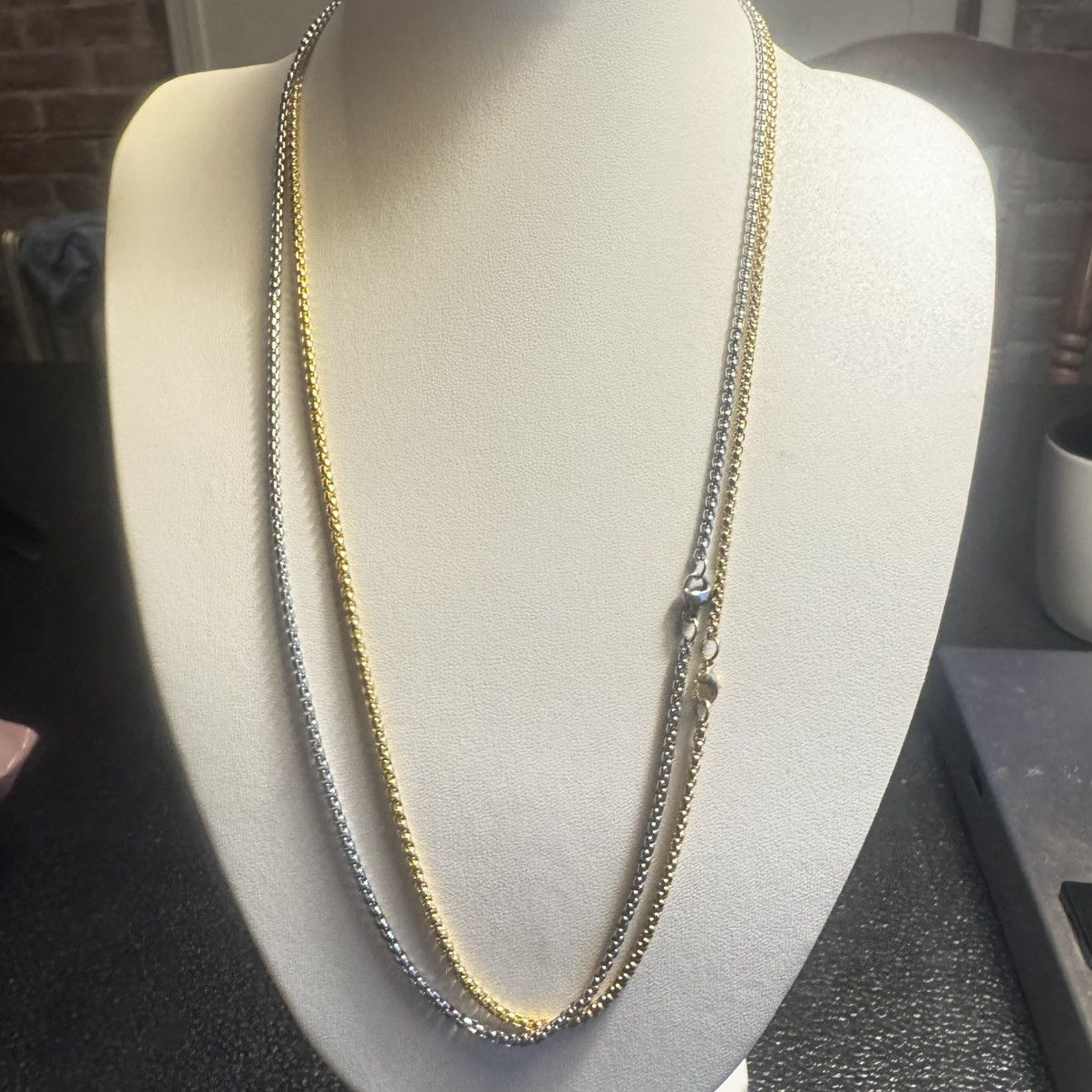 The Unbranded Brand 2 pcs necklaces Size ONE SIZE - 1 Thumbnail