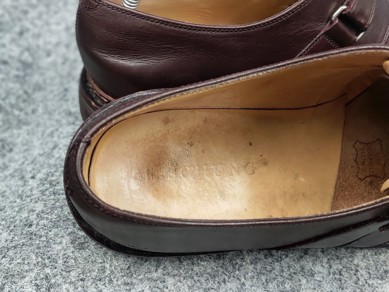 Heschung Heschuhd Design Bouleau Single Monk Strap Toe Derby Shoes Size US 8.5 / EU 41-42 - 15 Thumbnail