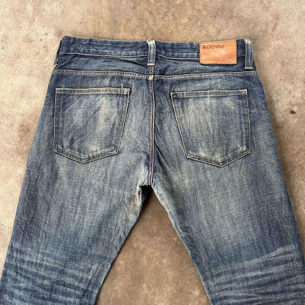 Japanese Brand Vintage Japanese Rusty Jean Faded Denim Pant W34 Size US 34 / EU 50 - 11 Thumbnail