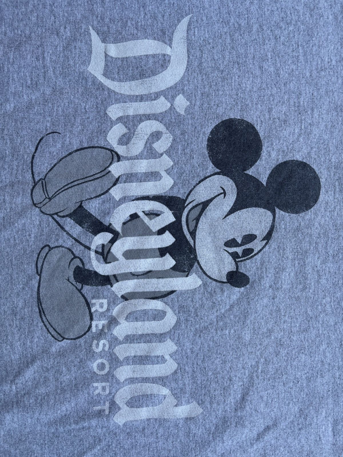 Disney 2000s Mickey Mouse Disneyland Hanes Grey Crewneck Sweatshirt Size US M / EU 48-50 / 2 - 4 Thumbnail