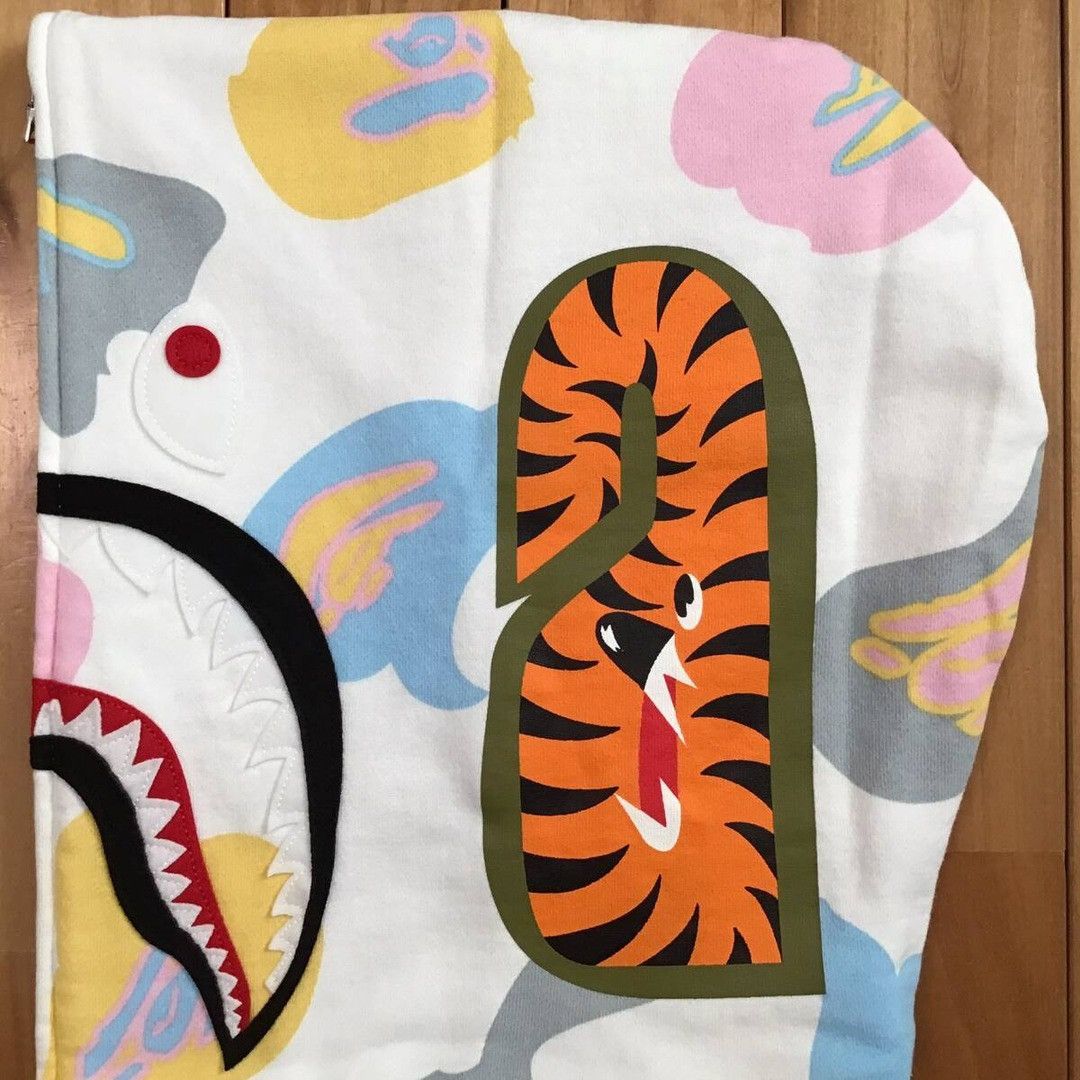 Bape BAPE Def camo shark full zip hoodie a bathing ape Size US XL / EU 56 / 4 - 5 Thumbnail