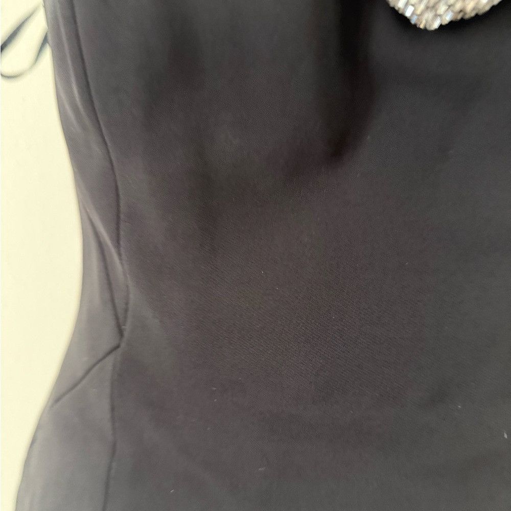 Rachel Gilbert Rachel Gilbert Atticus gown 6 Black Rhinestone Gown Size M / US 6-8 / IT 42-44 - 9 Thumbnail