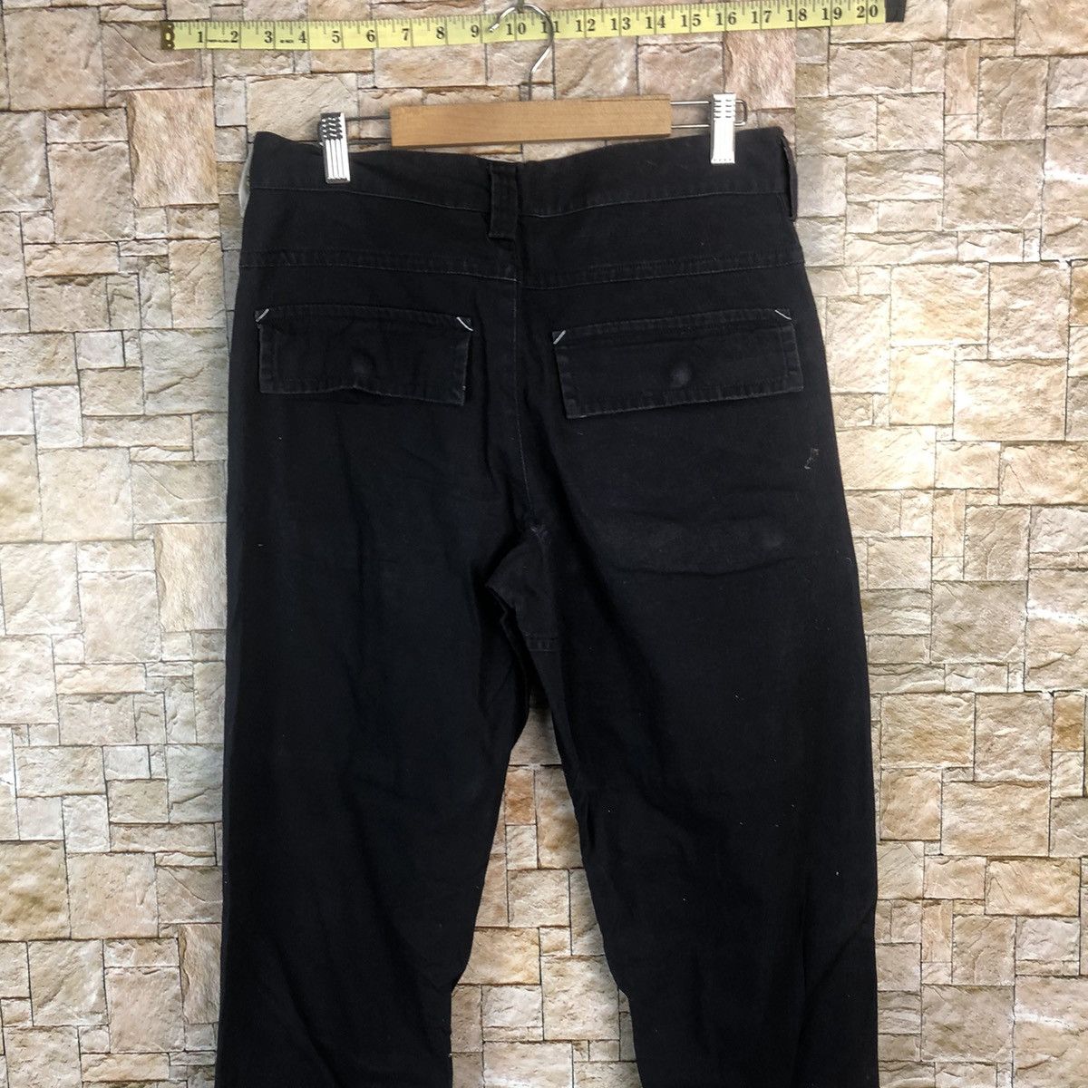 Japanese Brand Filativa Black bush Cargo Multipocket Pants #A83 Size US 32 / EU 48 - 18 Thumbnail