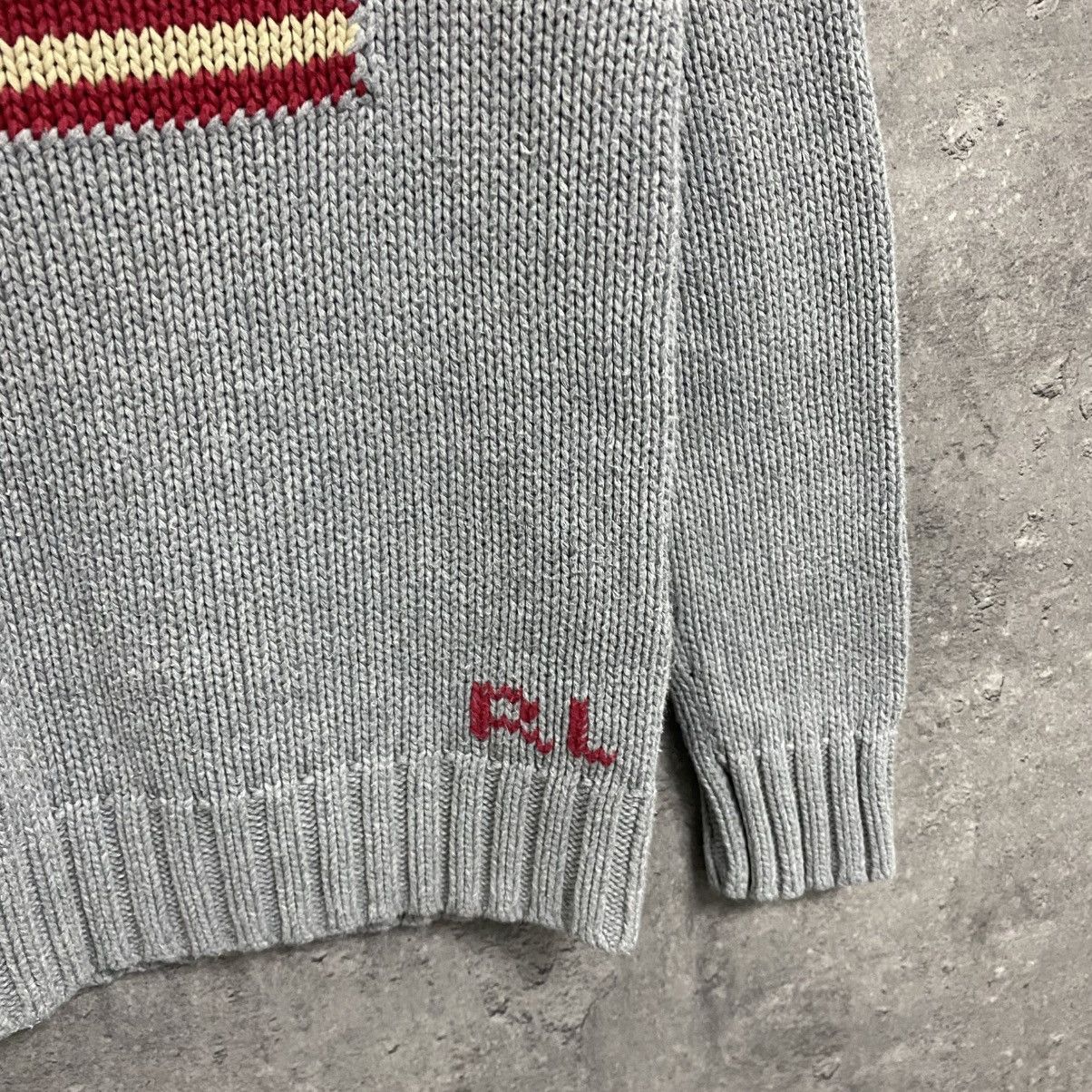 Polo Ralph Lauren Polo Ralph Lauren USA Flag Knitted Sweater RL Sweatshirt Size US XXS / EU 40 - 6 Thumbnail