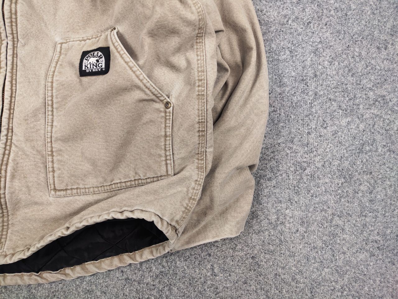 Carhartt Vintage 90's USA Polar King key Jacket detroit carhartt Syle Size US L / EU 52-54 / 3 - 6 Thumbnail