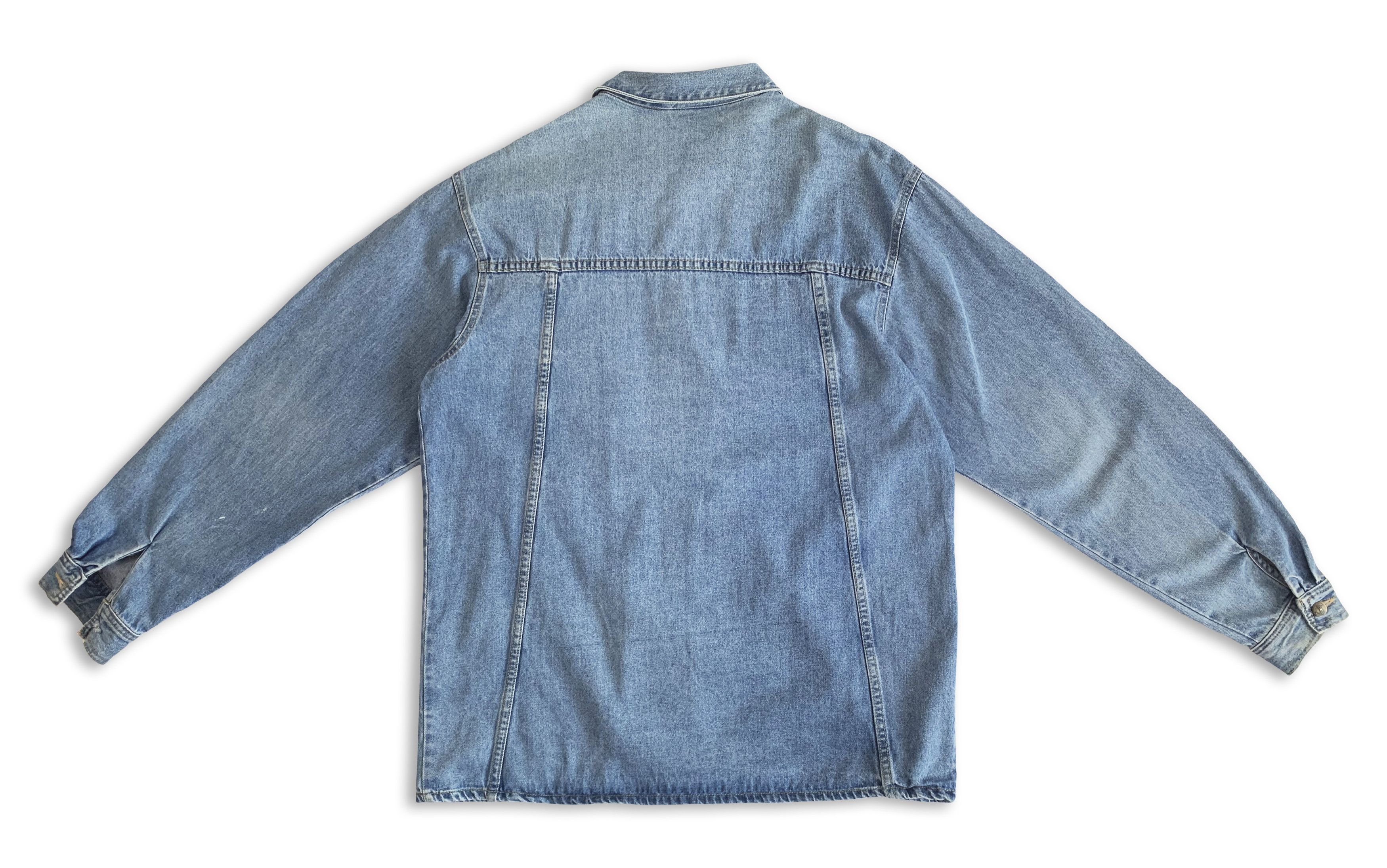 Karl Kani Vintage 90s KARL KANI Jacket Jeans Denim 2pac Tupac Hip Hop Size US M / EU 48-50 / 2 - 5 Thumbnail