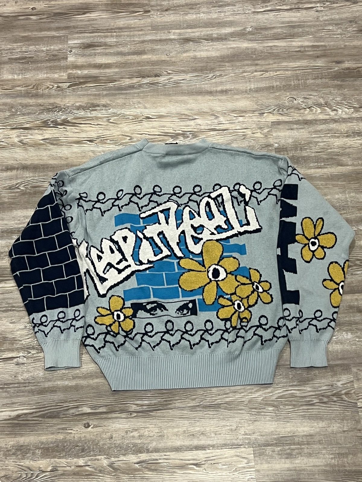 Perks And Mini Perks and Mini (PAM) ‘Fake World, Keep it Real’ Sweater Size US XL / EU 56 / 4 - 4 Thumbnail