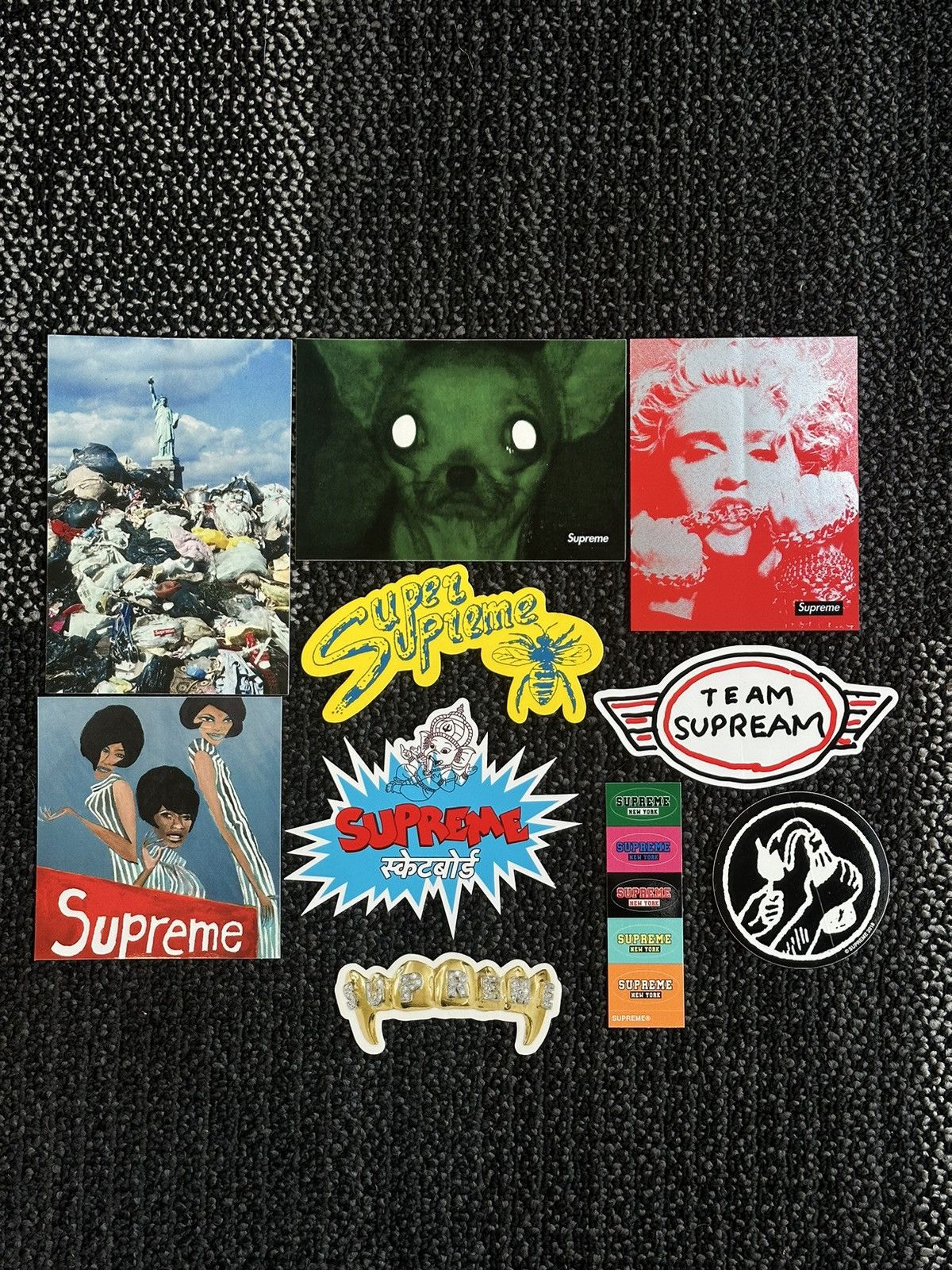 10x Supreme Stickers Lot