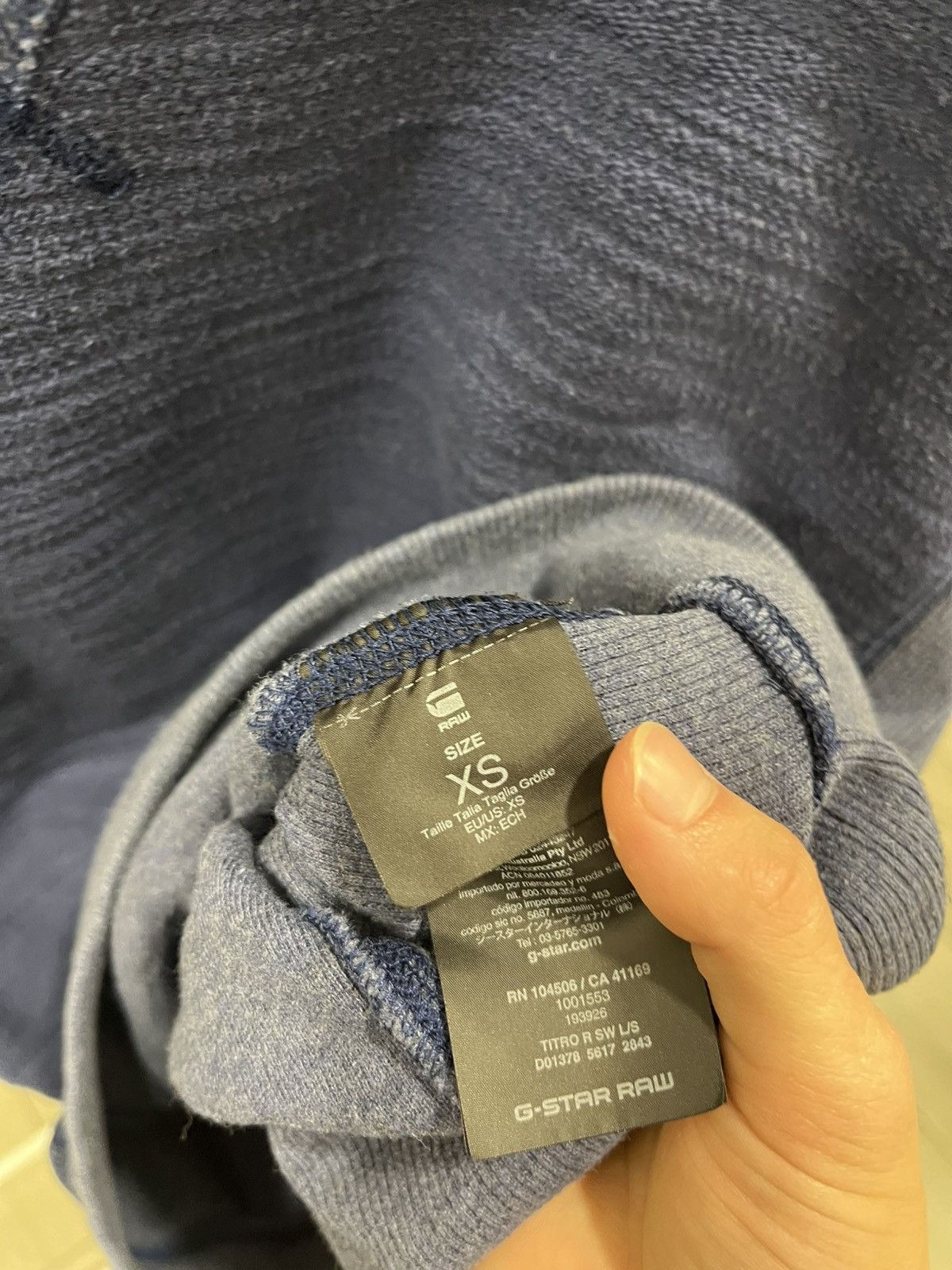 G-Star G-star raw sweatshirt classic sizeXS Size US XS / EU 42 / 0 - 6 Thumbnail