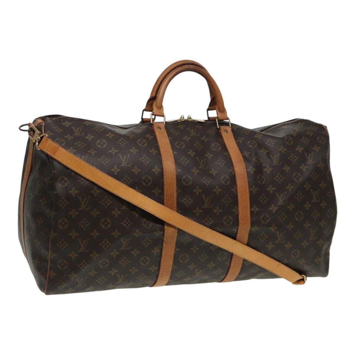 Louis Vuitton LOUIS VUITTON Monogram Keepall Bandouliere 60 Boston Bag Size ONE SIZE - 1 Thumbnail