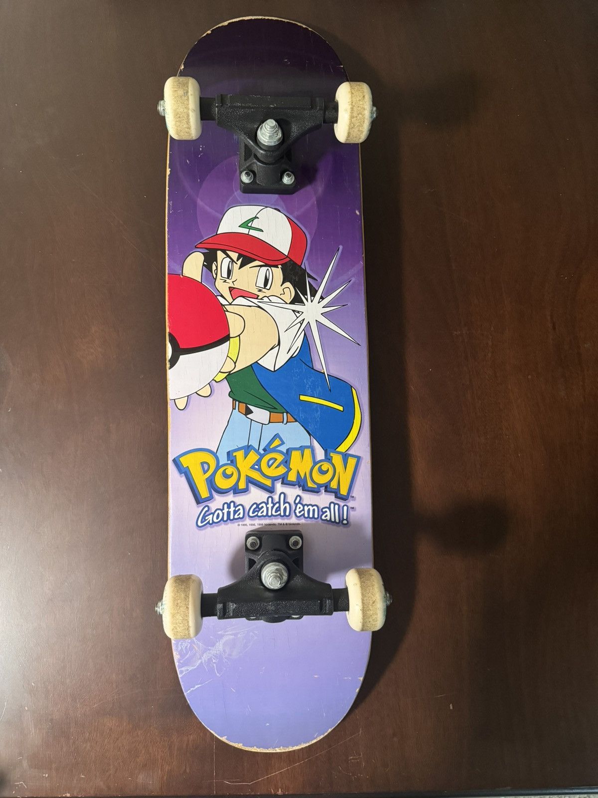image of Pokemon x Vintage 1995-98 Pokémon Skateboard, Men's