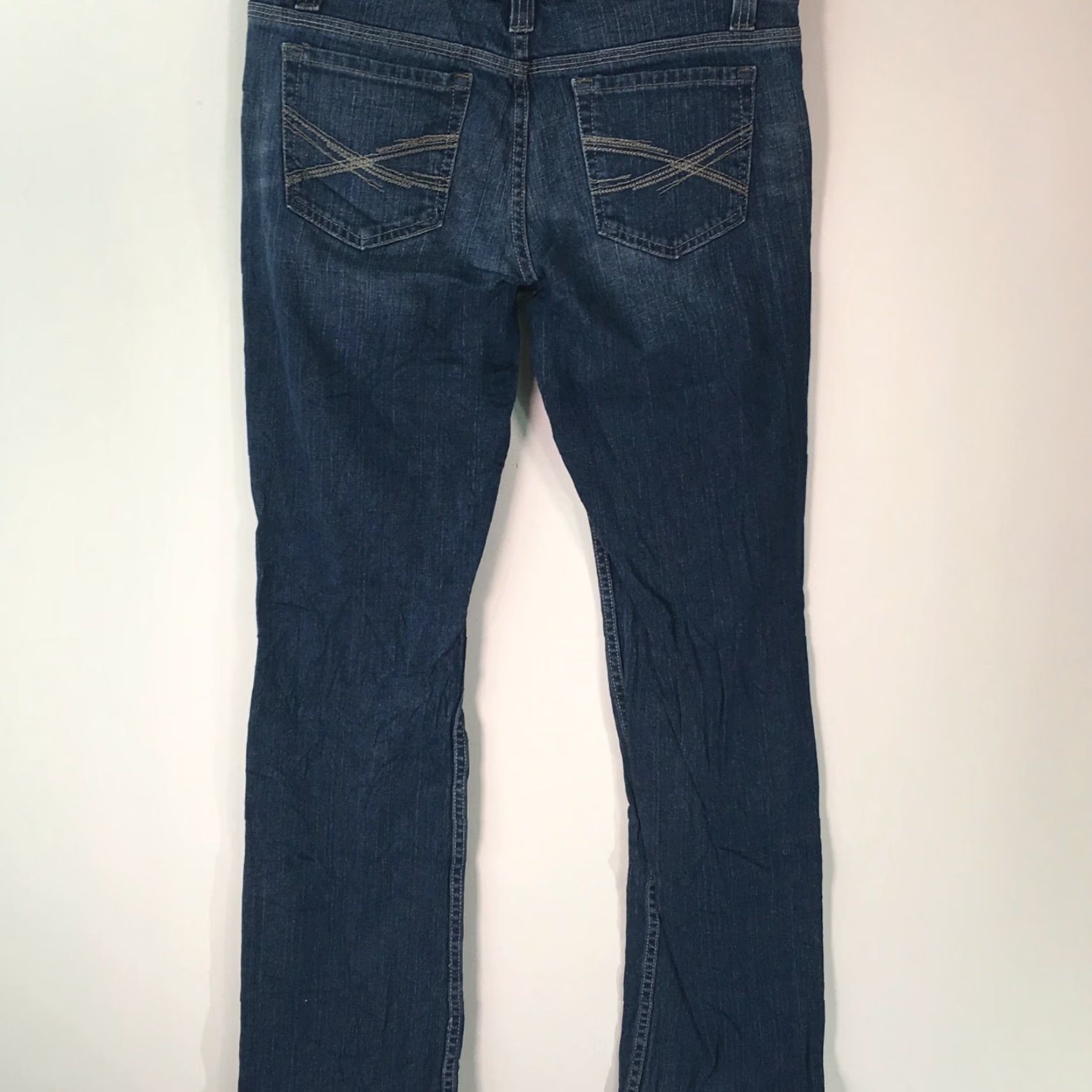 Aeropostale Aeropostale Womens Blue Skinny Jeans Size 7/8 Regular Fit Denim 5-Pocket Comfort Stretch Size 28" / US 6 / IT 42 - 2 Thumbnail