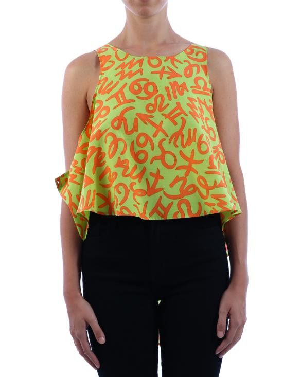 Jeremy Scott JEREMY SCOTT Women Tops TO191 GREEN Size M / US 6-8 / IT 42-44 - 1 Thumbnail