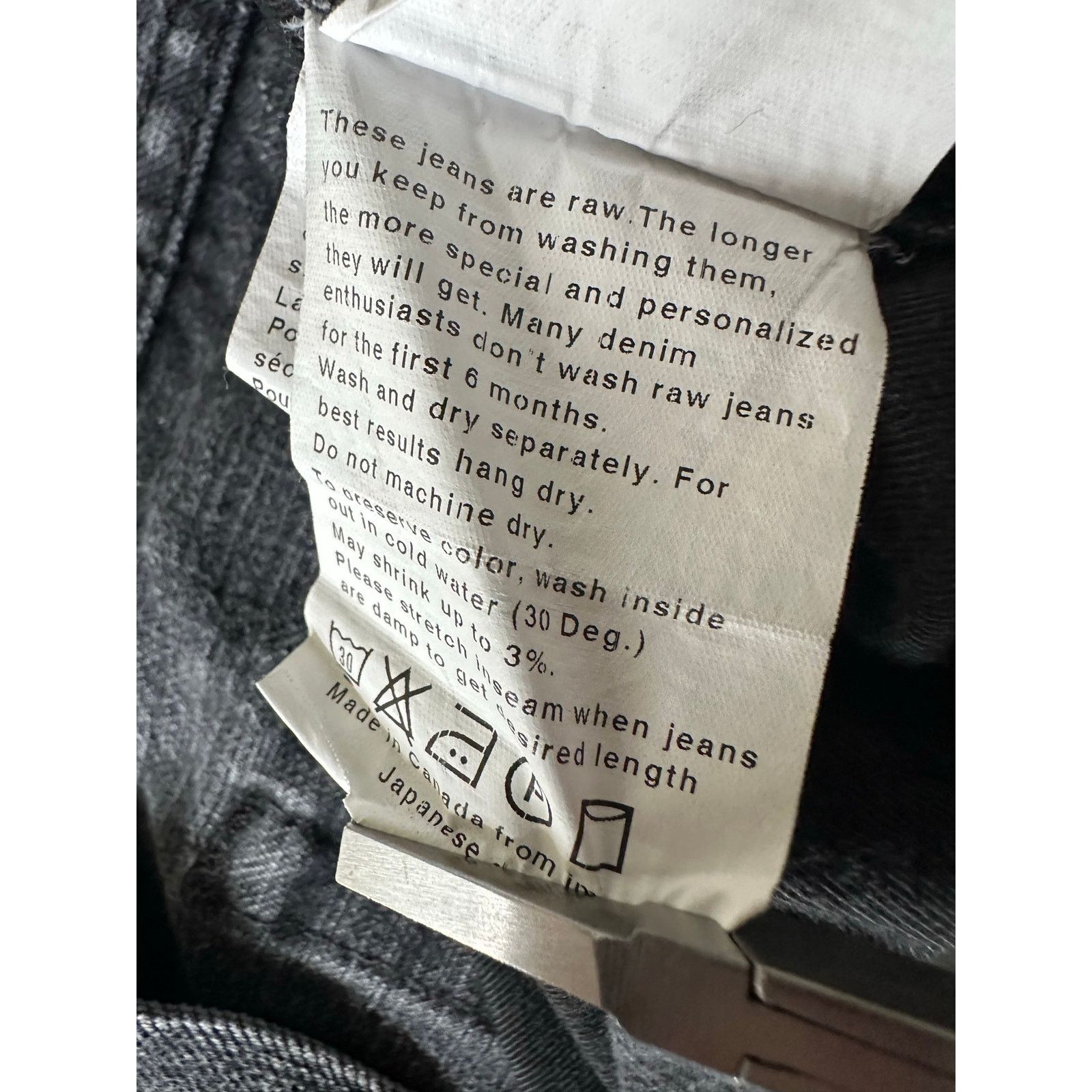 Naked & Famous Naked & Famous Easy Guy Selvedge Denim Jeans Men’s Size 30 Size US 30 / EU 46 - 7 Thumbnail