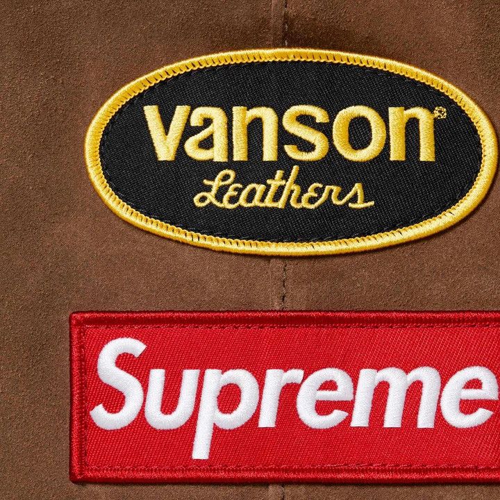 Supreme × Vanson Leathers Supreme Vanson Leathers Hooded Work Jacket Size US M / EU 48-50 / 2 - 4 Thumbnail