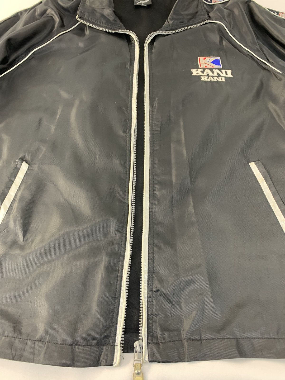 Karl Kani Karl Kani Big Embroidery Logo Side Tape Jacket Windbreaker Size US L / EU 52-54 / 3 - 5 Thumbnail