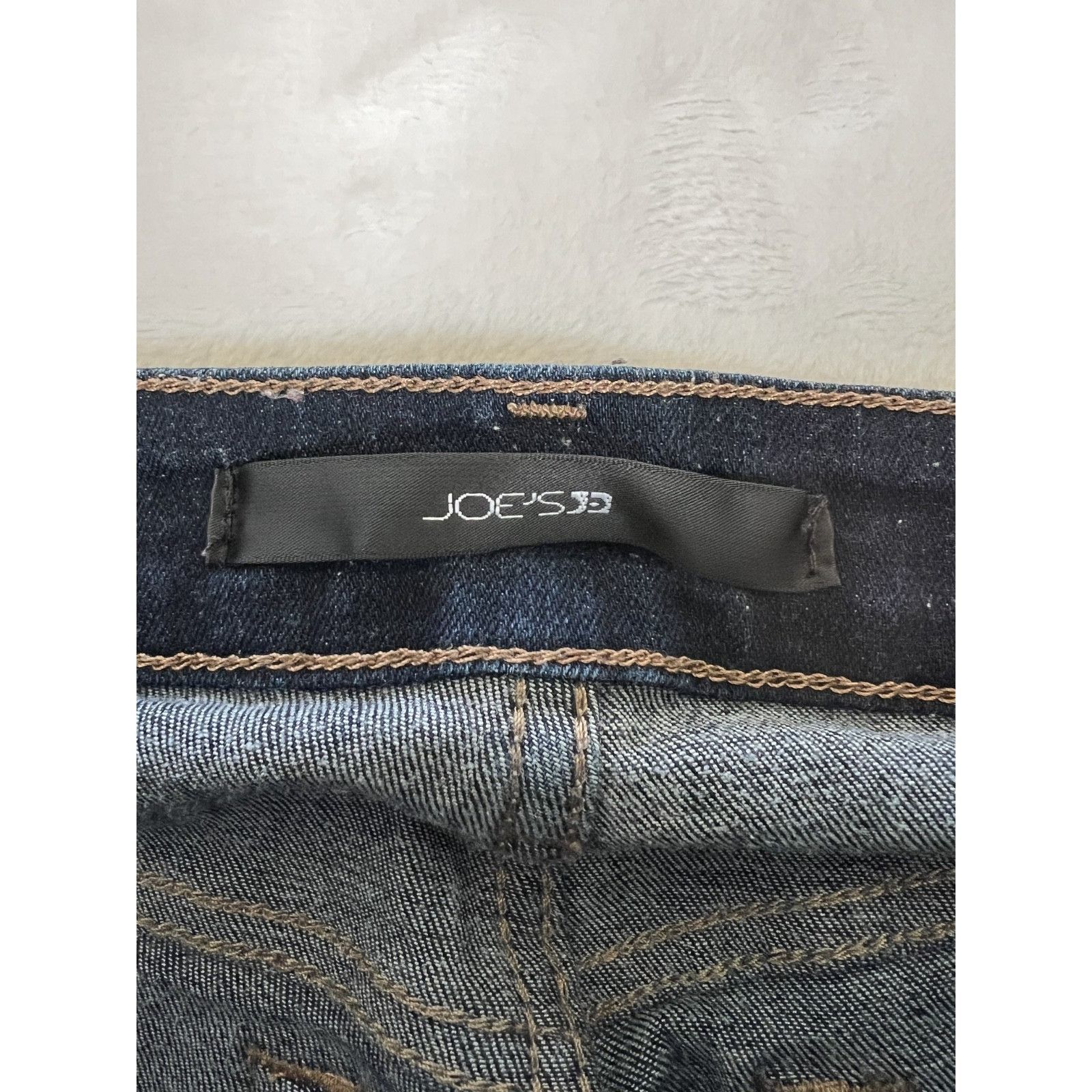 Joe's Joe’s 27x27 Skinny Ankle Jeans Dark Blue Midrise Stretch Size 27" / US 4 / IT 40 - 2 Thumbnail