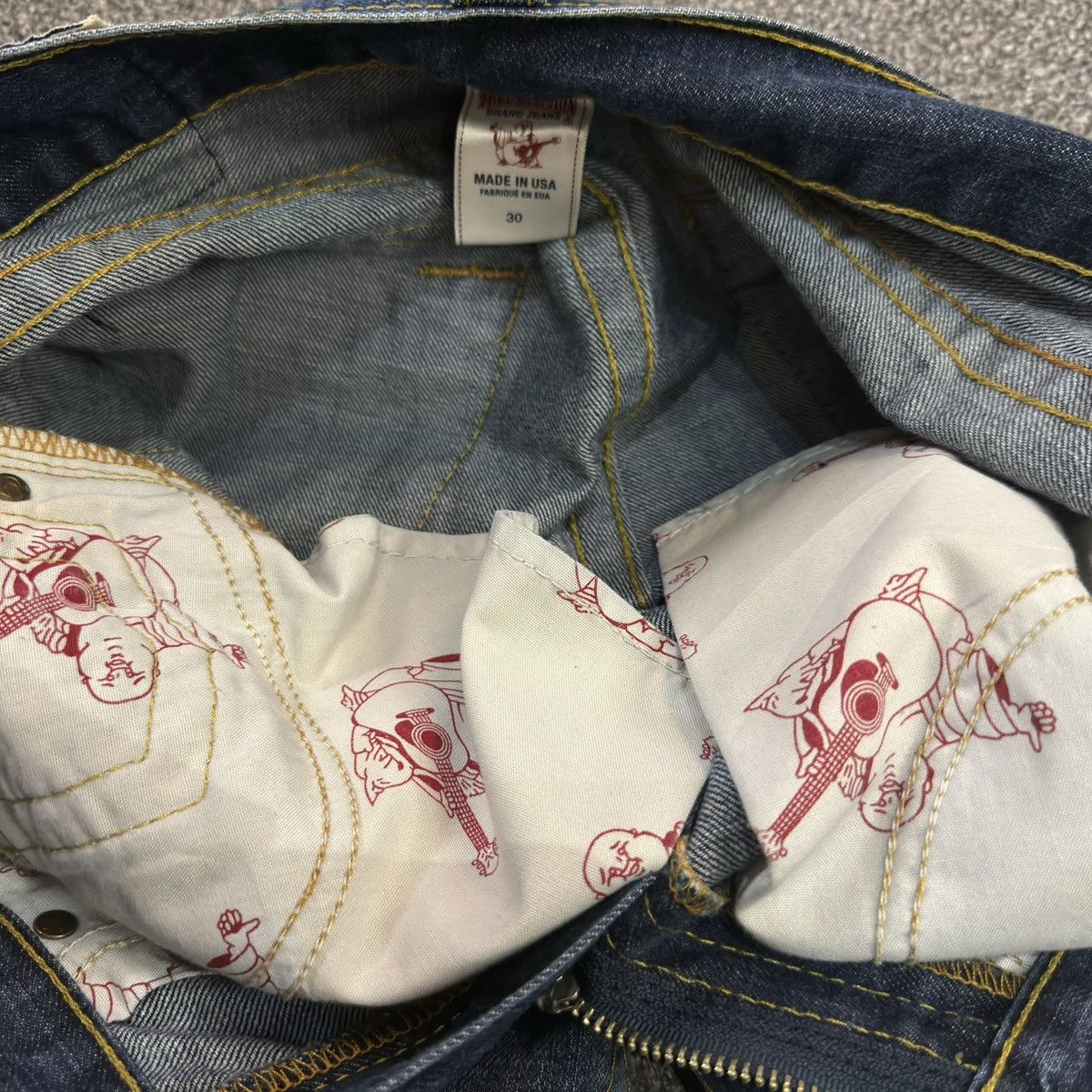 Hysteric Glamour 🔥🇺🇸 True Religion Slim Wash Denim W30 Size US 30 / EU 46 - 18 Thumbnail