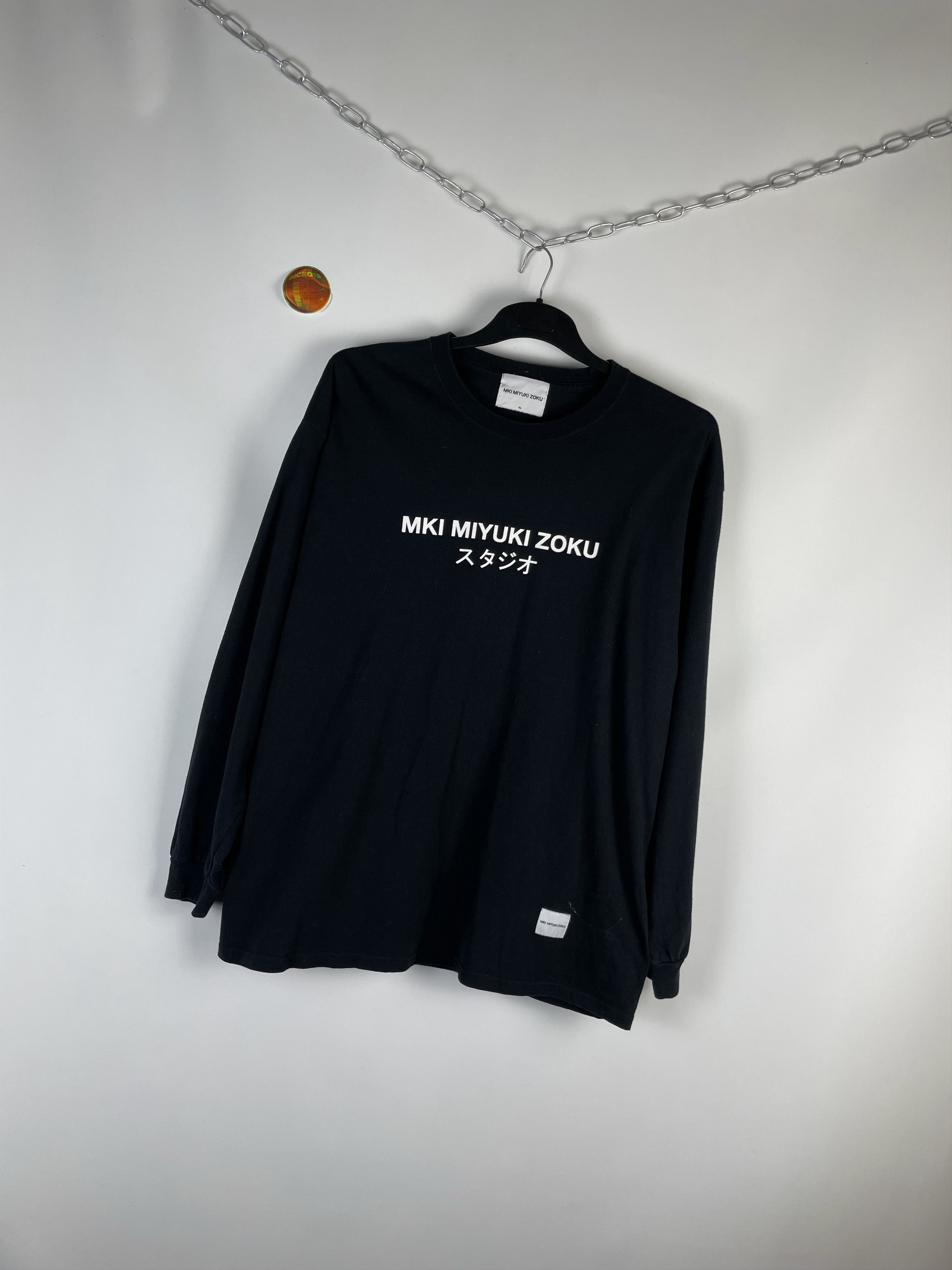 Mki Miyuki Zoku Vintage Mki Miyuki Zoku Long Sleeve T-Shirt trashed Y2K Size US XL / EU 56 / 4 - 2 Thumbnail