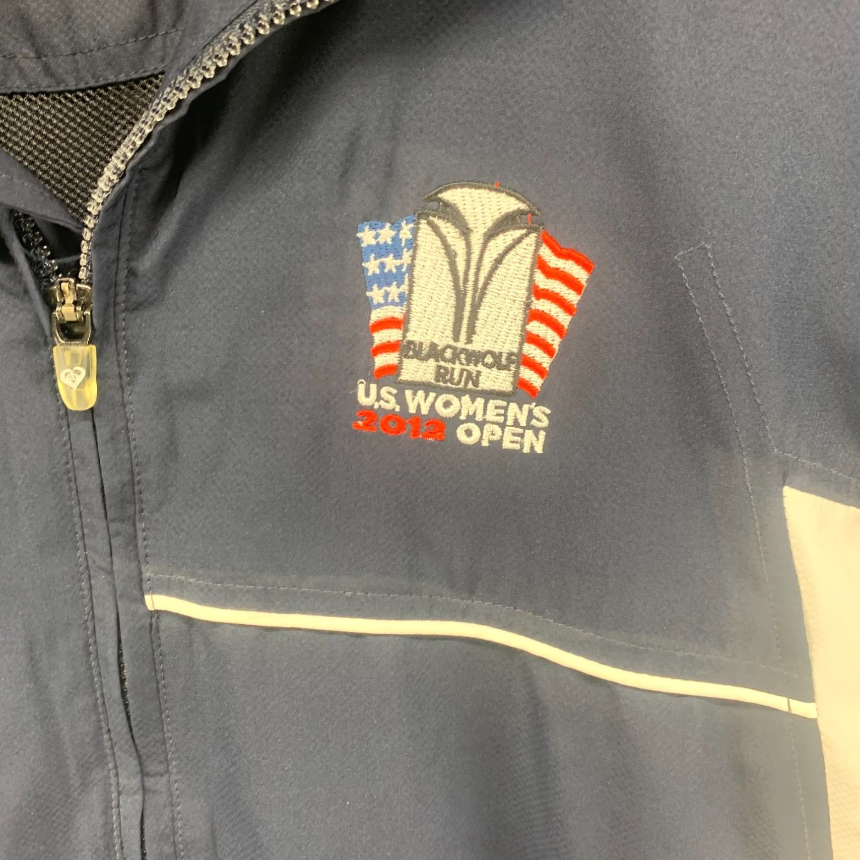 Vintage Kate Lord Jacket Womens XL Blue Windbreaker US 2012 Open Active Full Zip Lined Polyester Size XL / US 12-14 / IT 48-50 - 5 Thumbnail