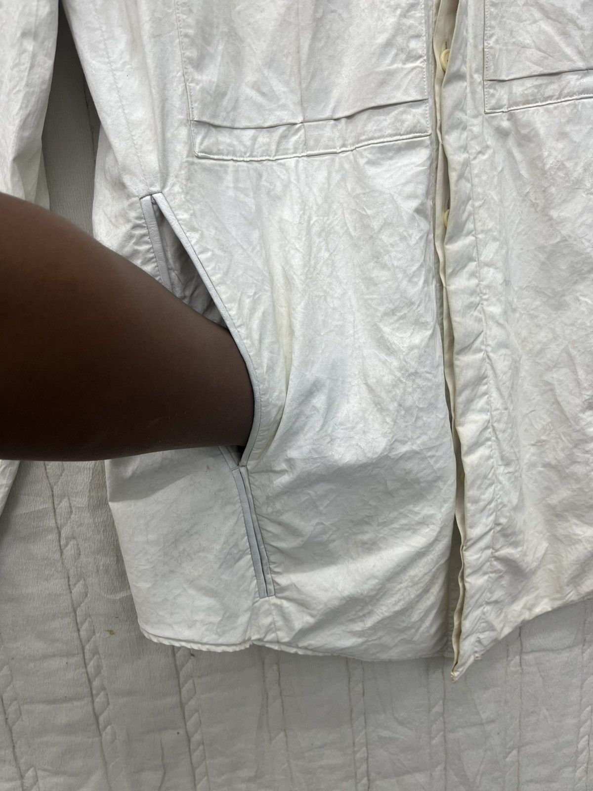 Helmut Lang ARCHIVE💥💥💥HELMUT LANG WAXED JACKET Size US M / EU 48-50 / 2 - 7 Thumbnail
