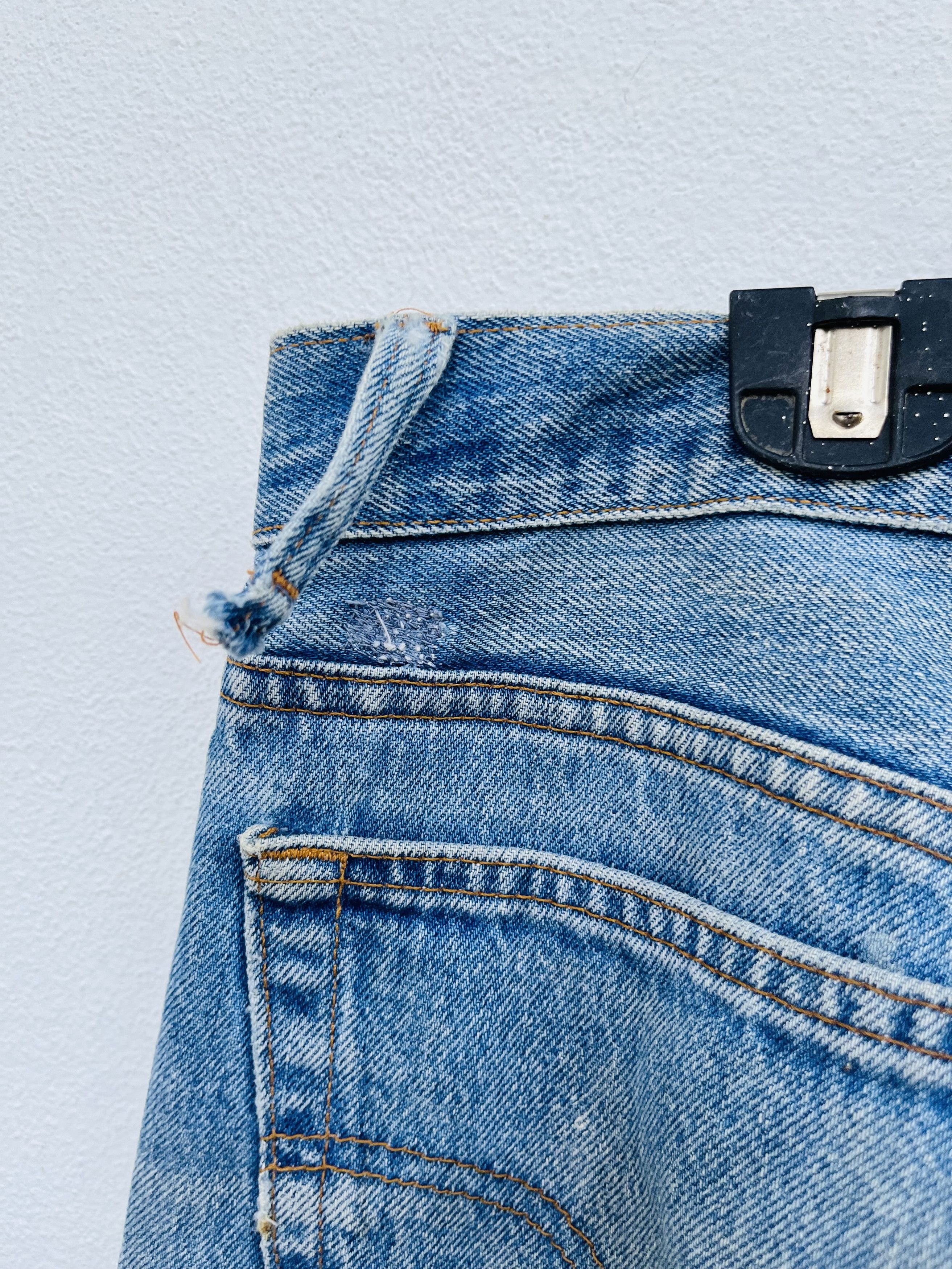 Levi's Vintage Clothing × Vintage Vintage 80s Levis Disressed Designed Fashion Style Size US 32 / EU 48 - 15 Thumbnail