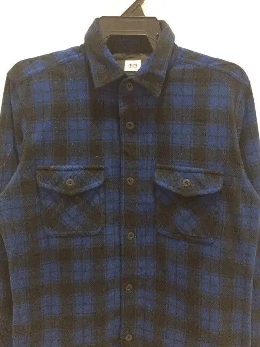 Flannel × Japanese Brand Japanese Brand Uniqlo Plaid Tartan Shirt Button Up Size US M / EU 48-50 / 2 - 2 Thumbnail